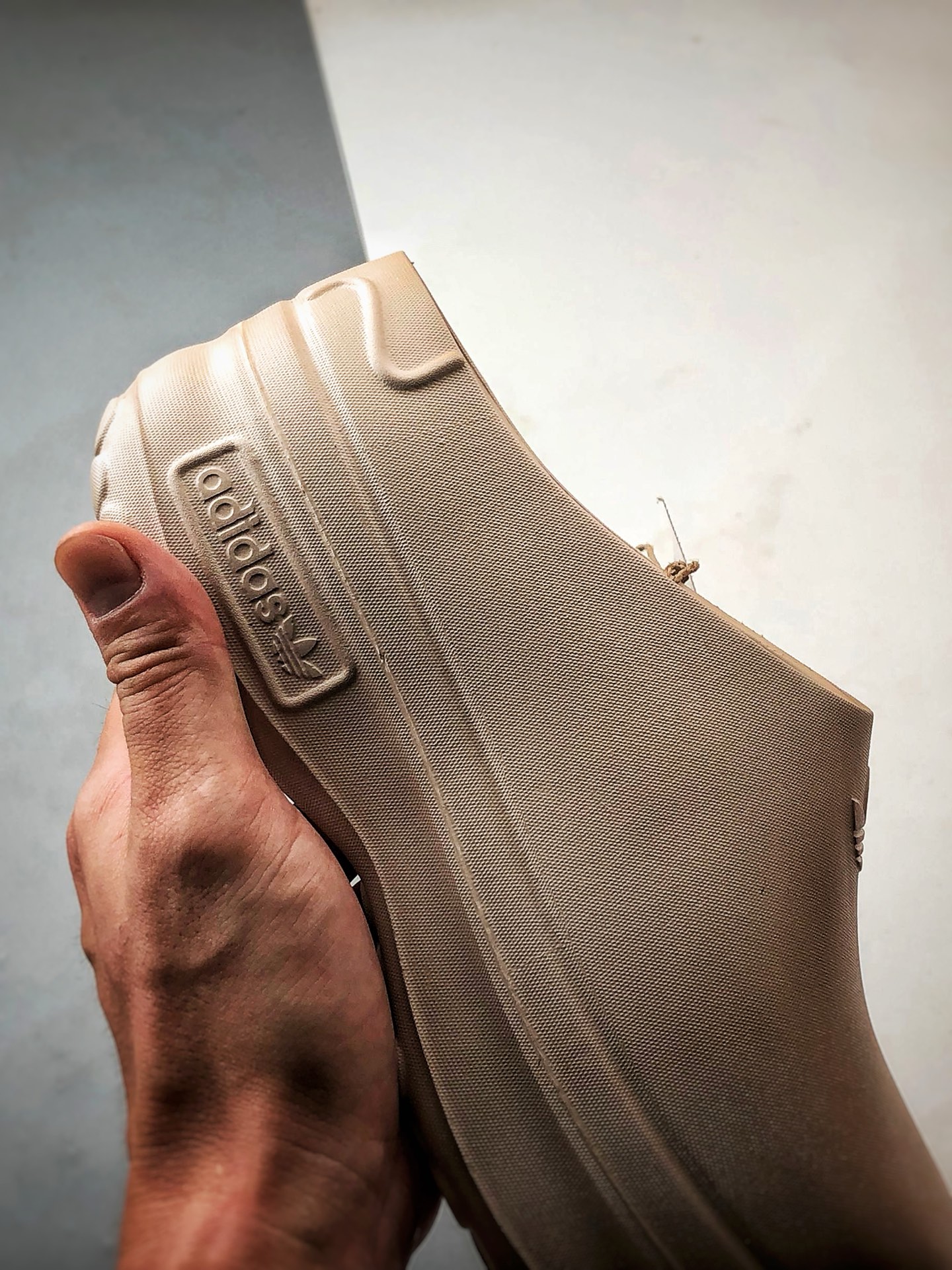 AD Originals AdiFOM Stan Smith Mule 沙褐色 防滑耐磨轻便运动凉鞋穆勒厨师鞋