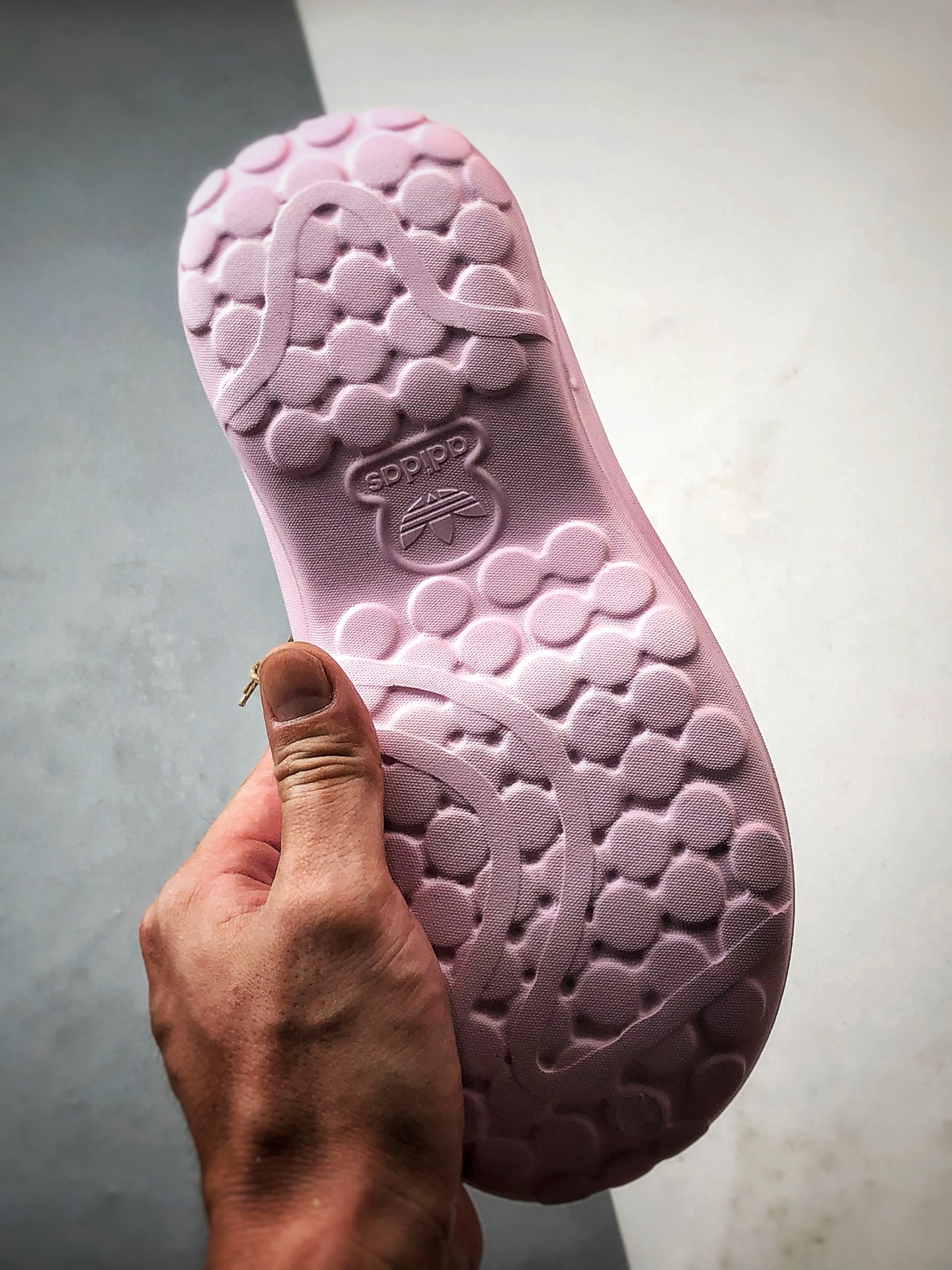 AD Originals AdiFOM Stan Smith Mule 粉色 防滑耐磨轻便运动凉鞋穆勒厨师鞋