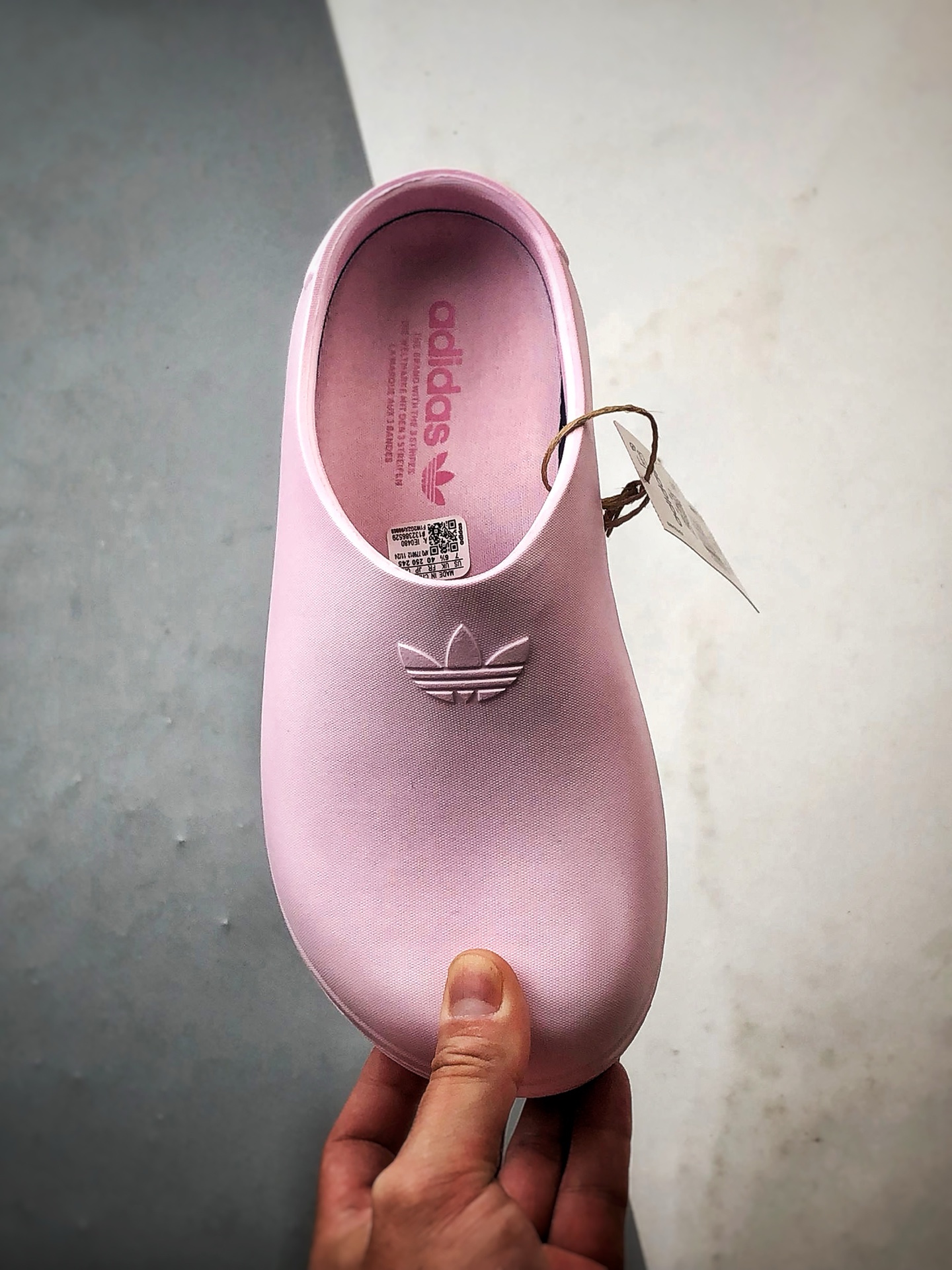 AD Originals AdiFOM Stan Smith Mule 粉色 防滑耐磨轻便运动凉鞋穆勒厨师鞋
