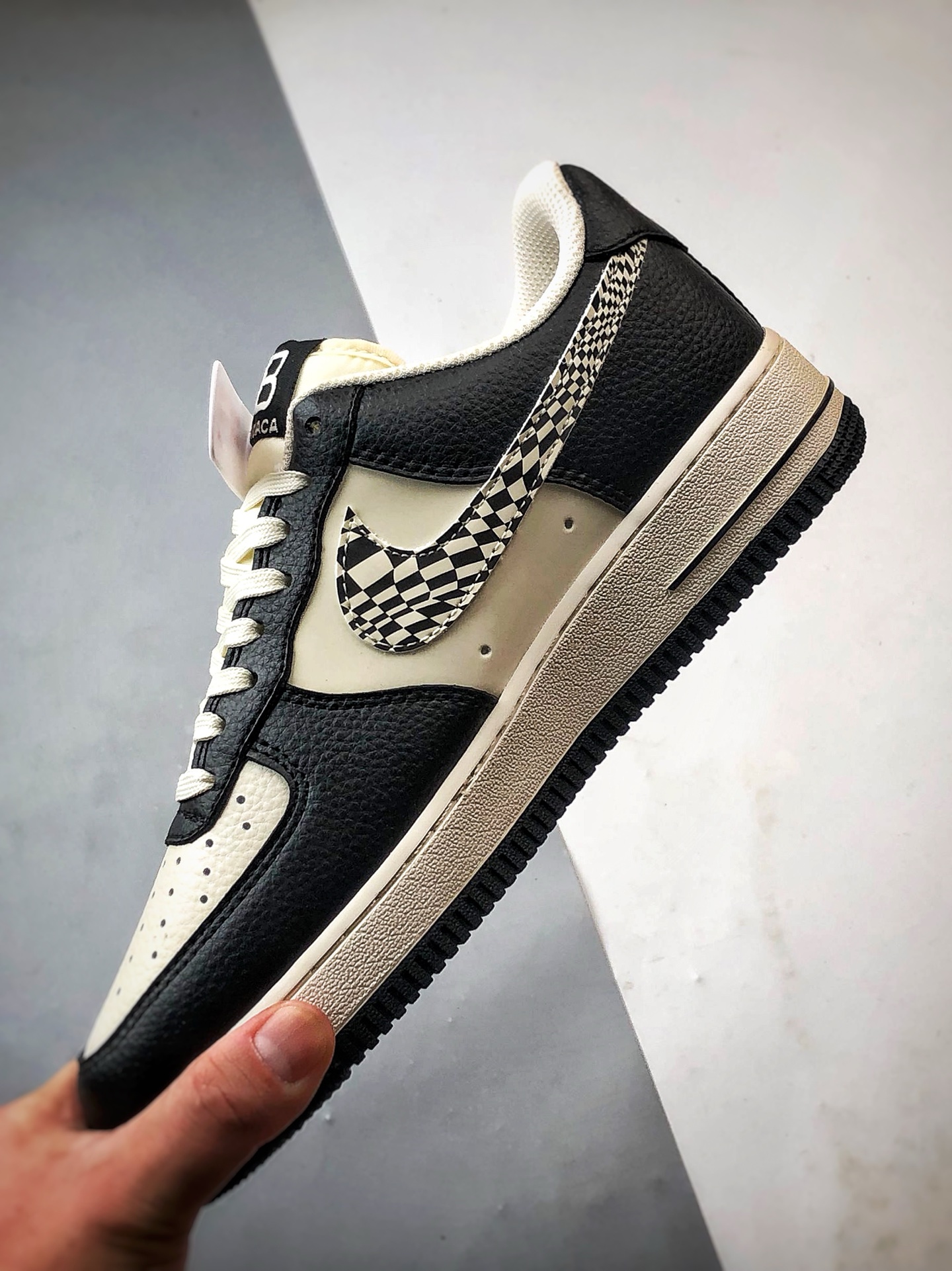 280 Blcg x Air Force 1 Low 白黑格子钩  HJ3318-003
