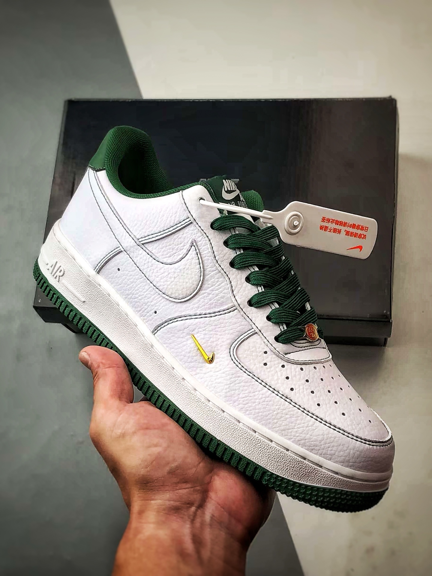 Air Force 1 ’07 Low 白绿小金钩 IB6543-102