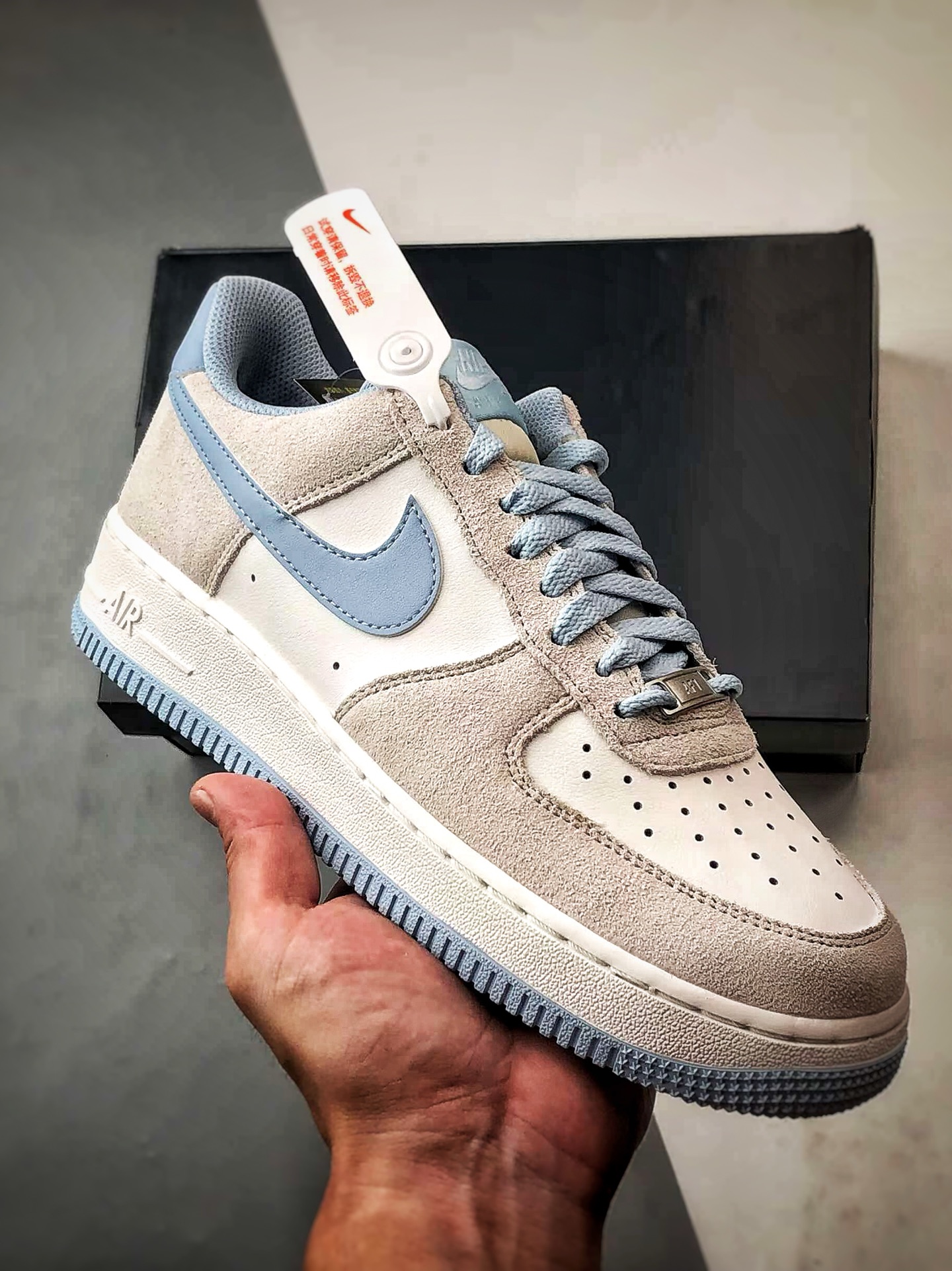 Air Force 1 ’07 Low 灰白蓝 FQ8714-005