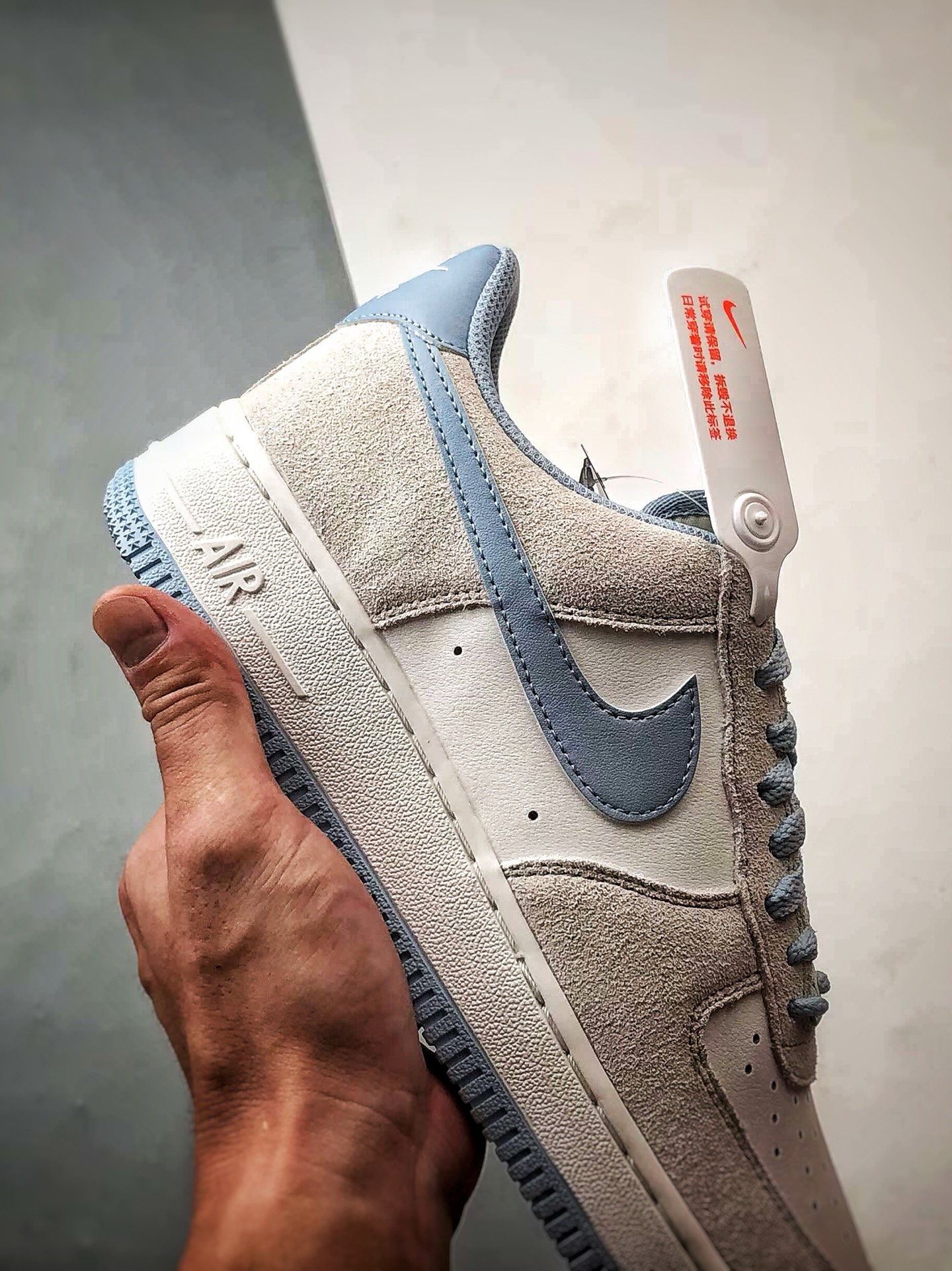 Air Force 1 '07 Low 灰白蓝 FQ8714-005