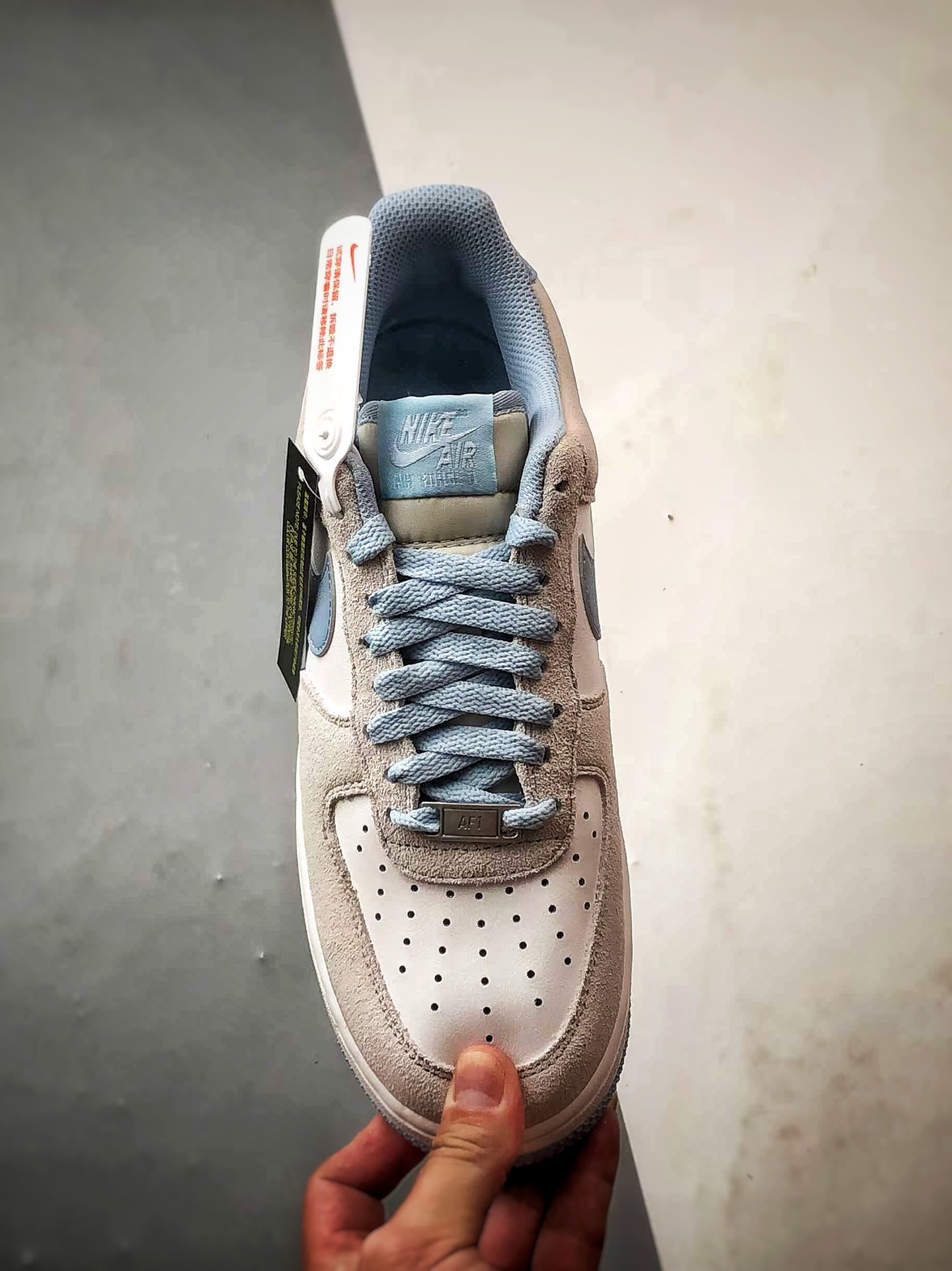 Air Force 1 '07 Low 灰白蓝 FQ8714-005