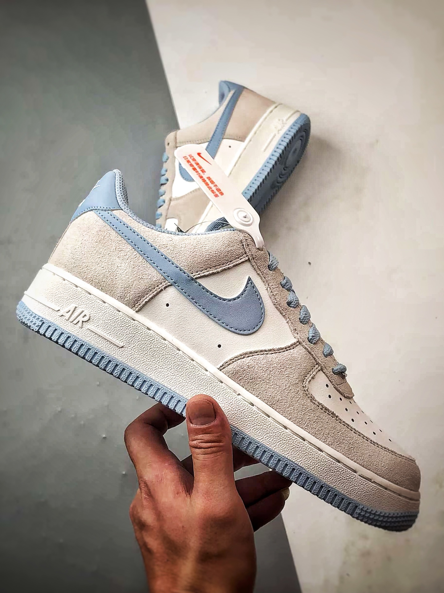 Air Force 1 '07 Low 灰白蓝 FQ8714-005