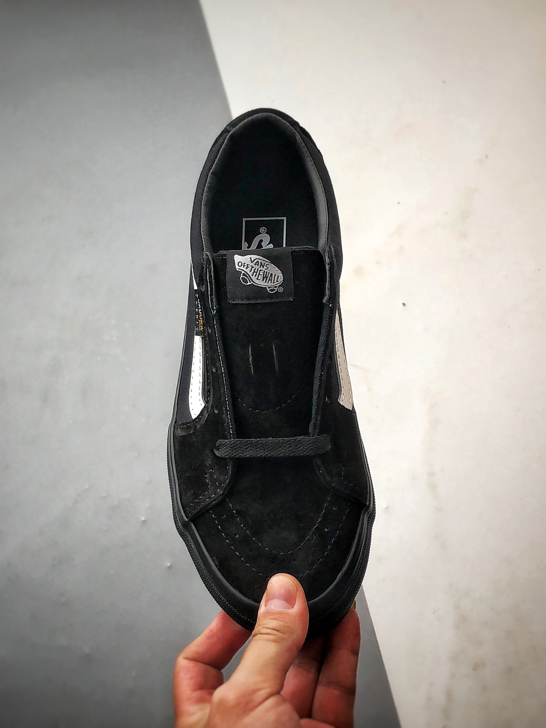 Vans Sk8-Low 黑武士 万斯官方 复古休闲硫化帆布鞋 VN0A5KXDBLA