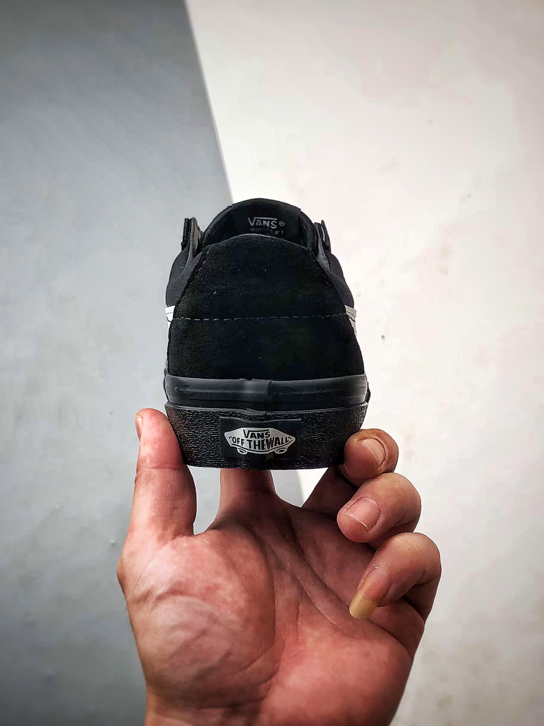 Vans Sk8-Low 黑武士 万斯官方 复古休闲硫化帆布鞋 VN0A5KXDBLA
