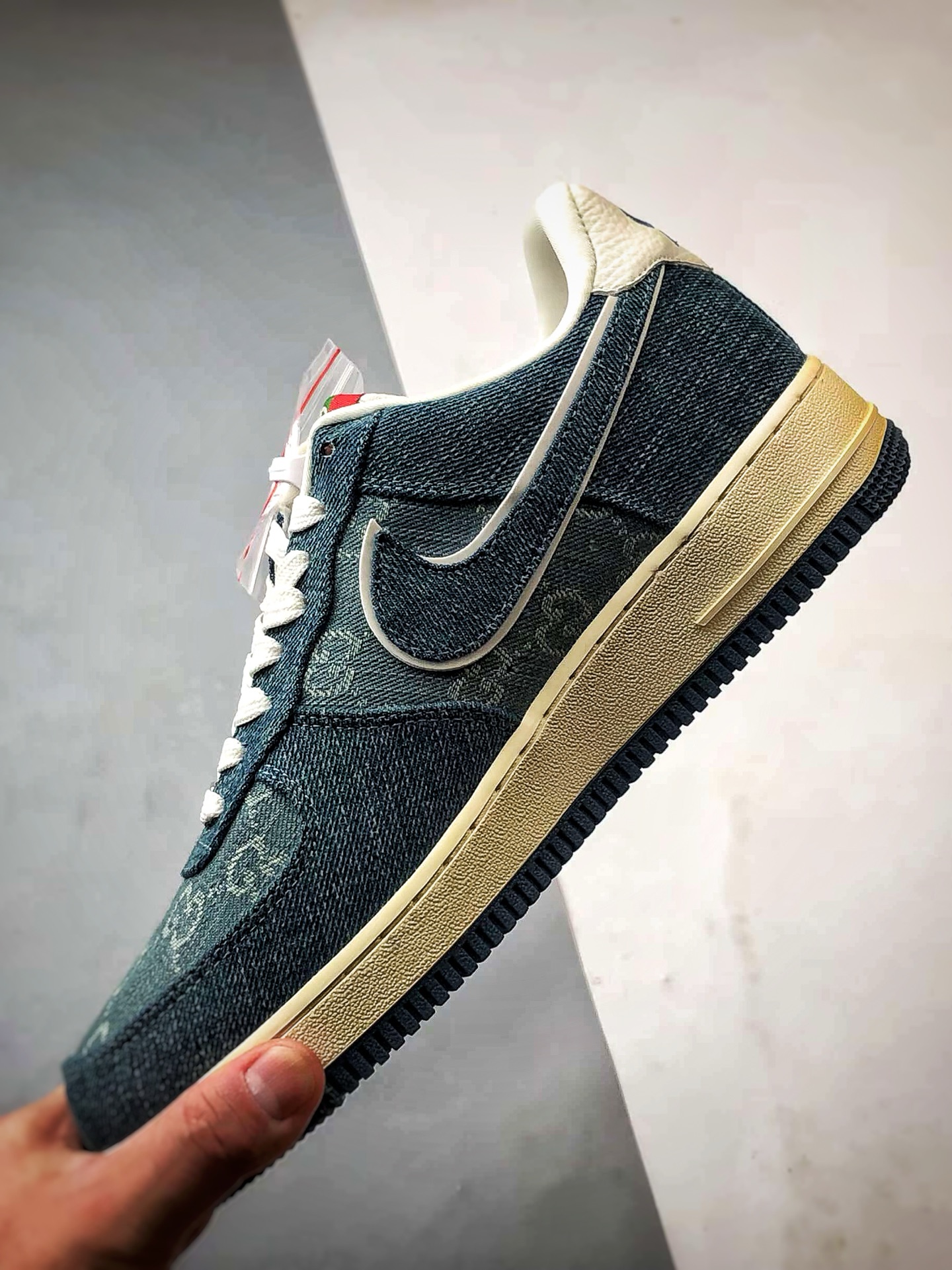Gucci x Air Force 1 Low 印花蓝牛仔 SC0601-561