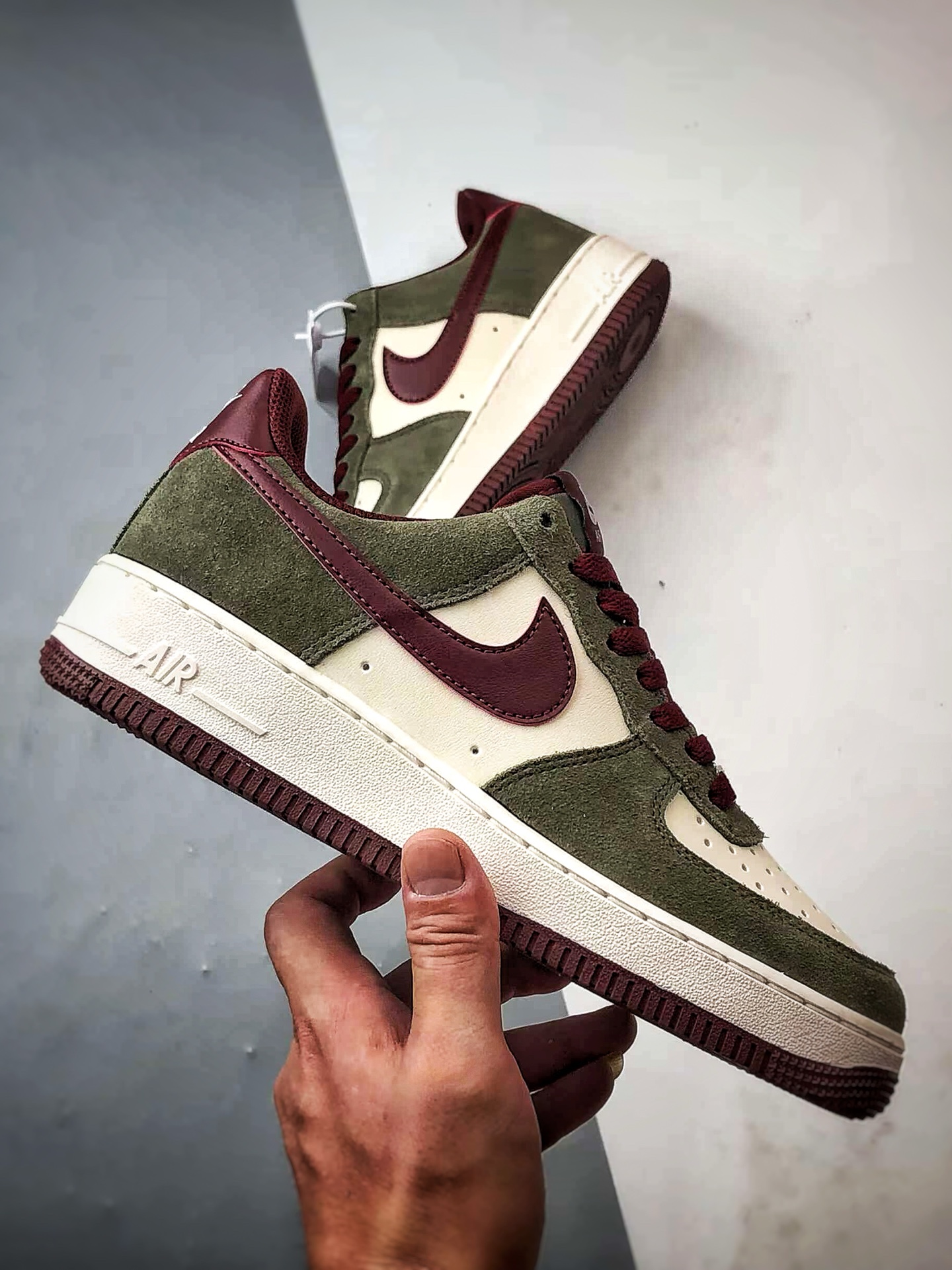 Air Force 1 '07 Low 白绿红 FQ8714-302