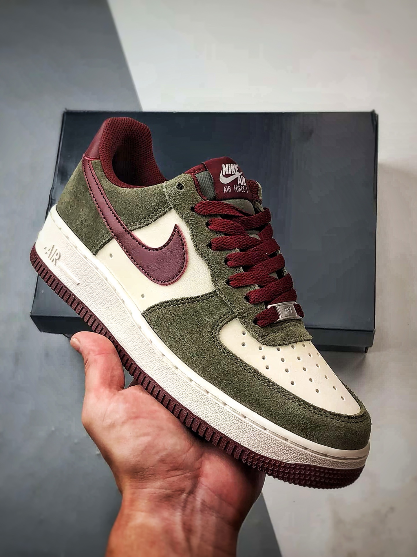 Air Force 1 ’07 Low 白绿红 FQ8714-302