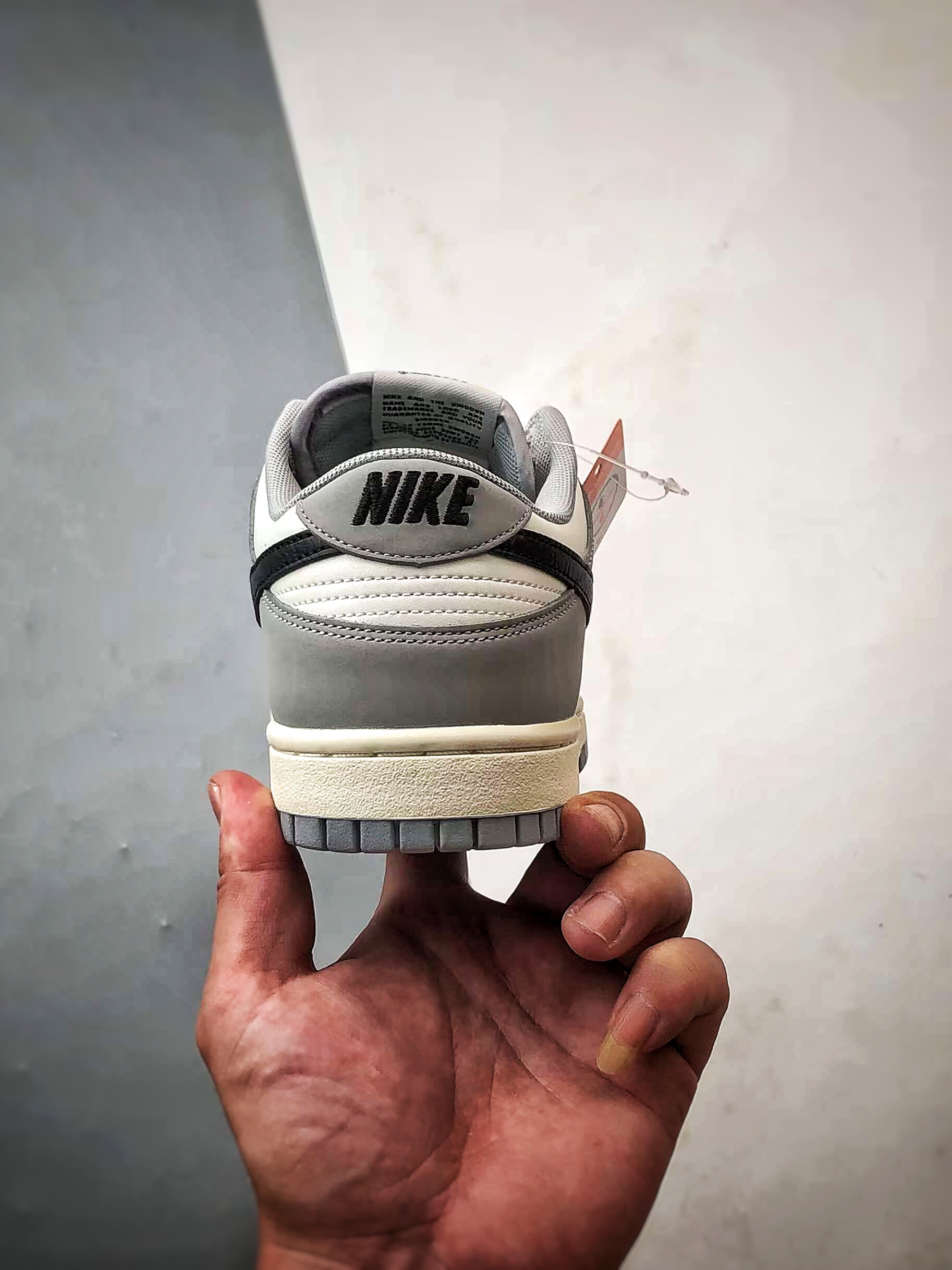 NK Dunk Low 灰白黑 低帮复古休闲运动滑板鞋 IB3079-101