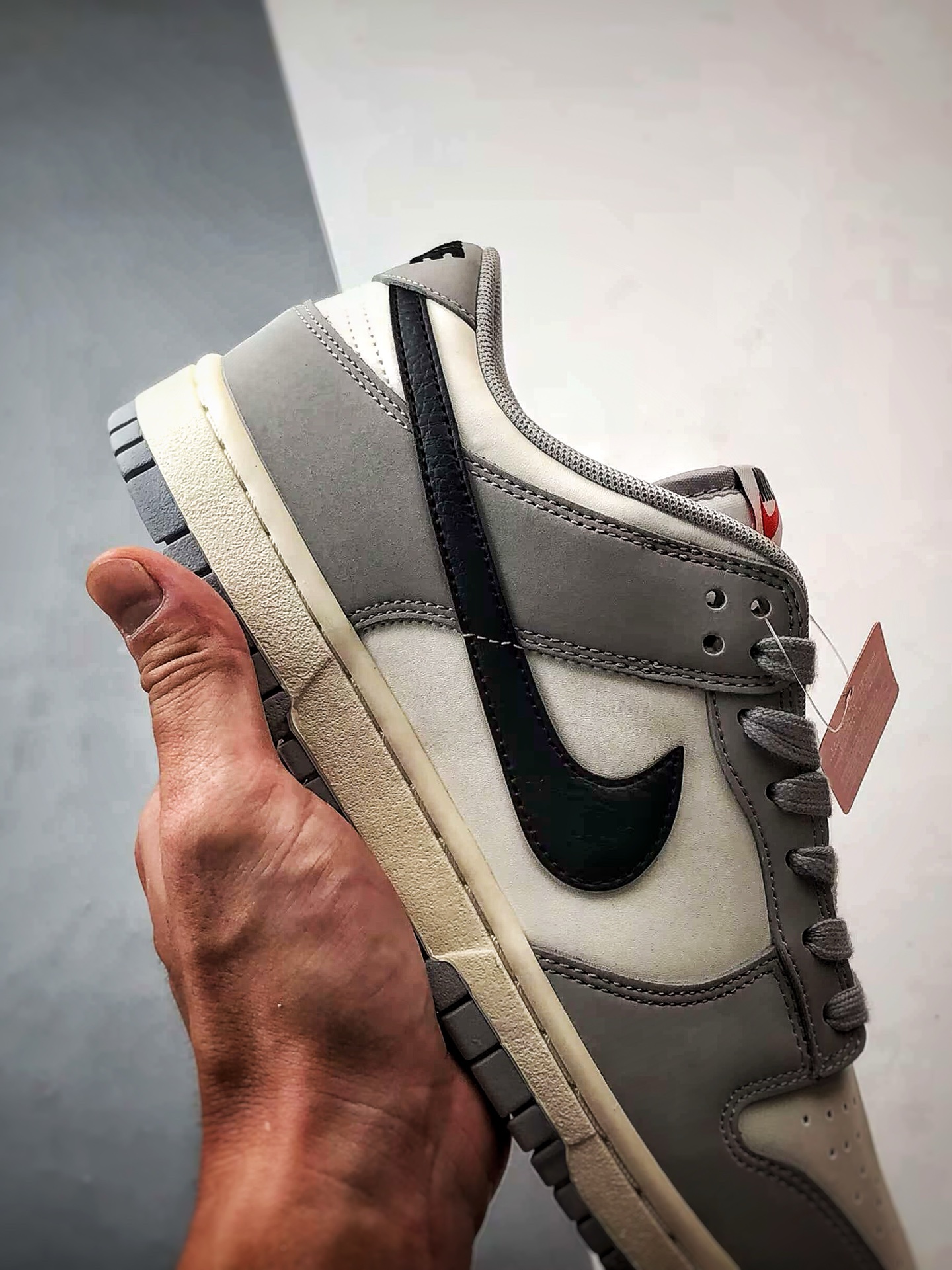 NK Dunk Low 灰白黑 低帮复古休闲运动滑板鞋 IB3079-101