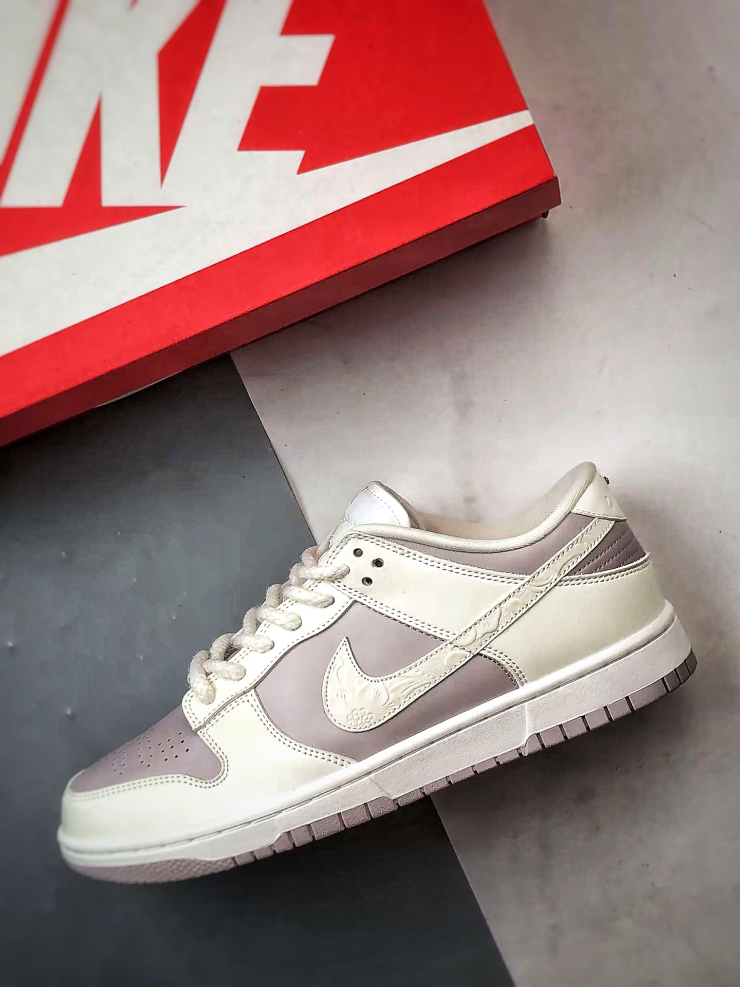 210 性价比触顶 同价区间无对手 NK Dunk Low 香芋紫 低帮复古休闲运动滑板鞋  IH0639-011