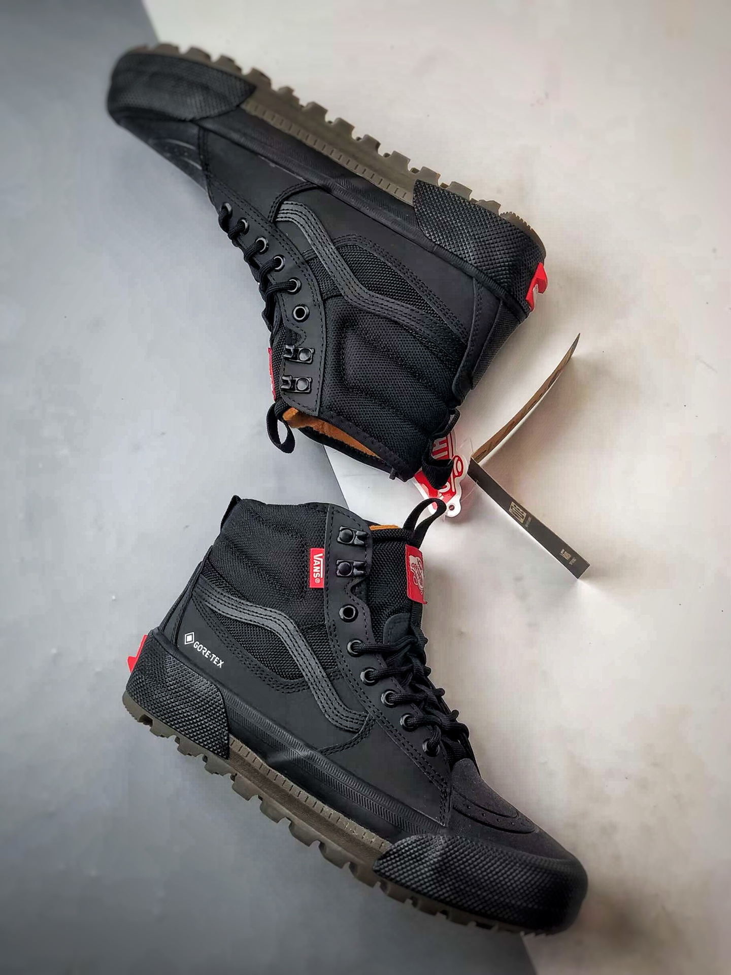Vans SK8 Gore-Tex Mte-3 黑色 万斯官方新品 高帮越野户外靴
