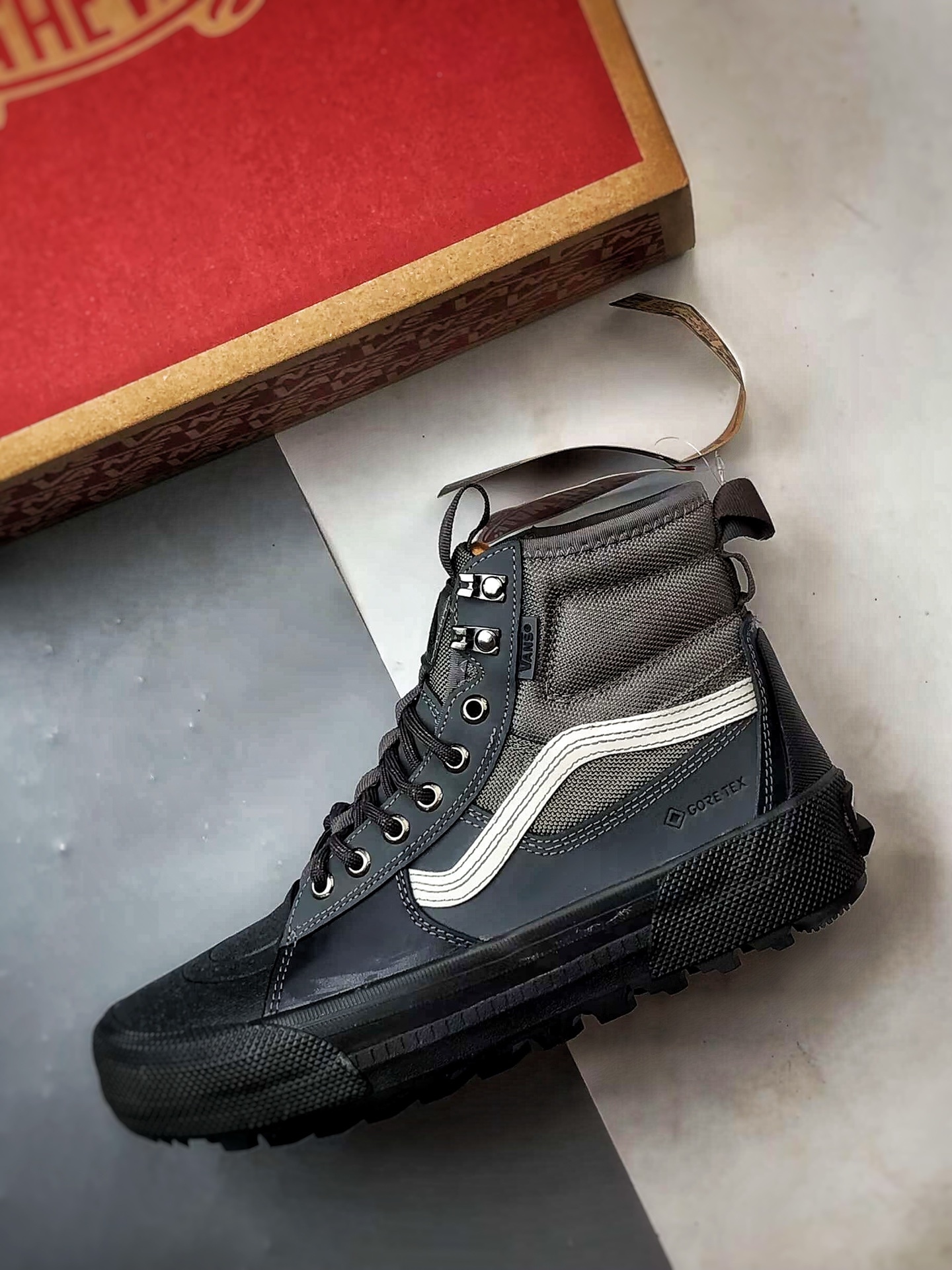 Vans SK8 Gore-Tex Mte-3 黑灰色 万斯官方新品 高帮越野户外靴