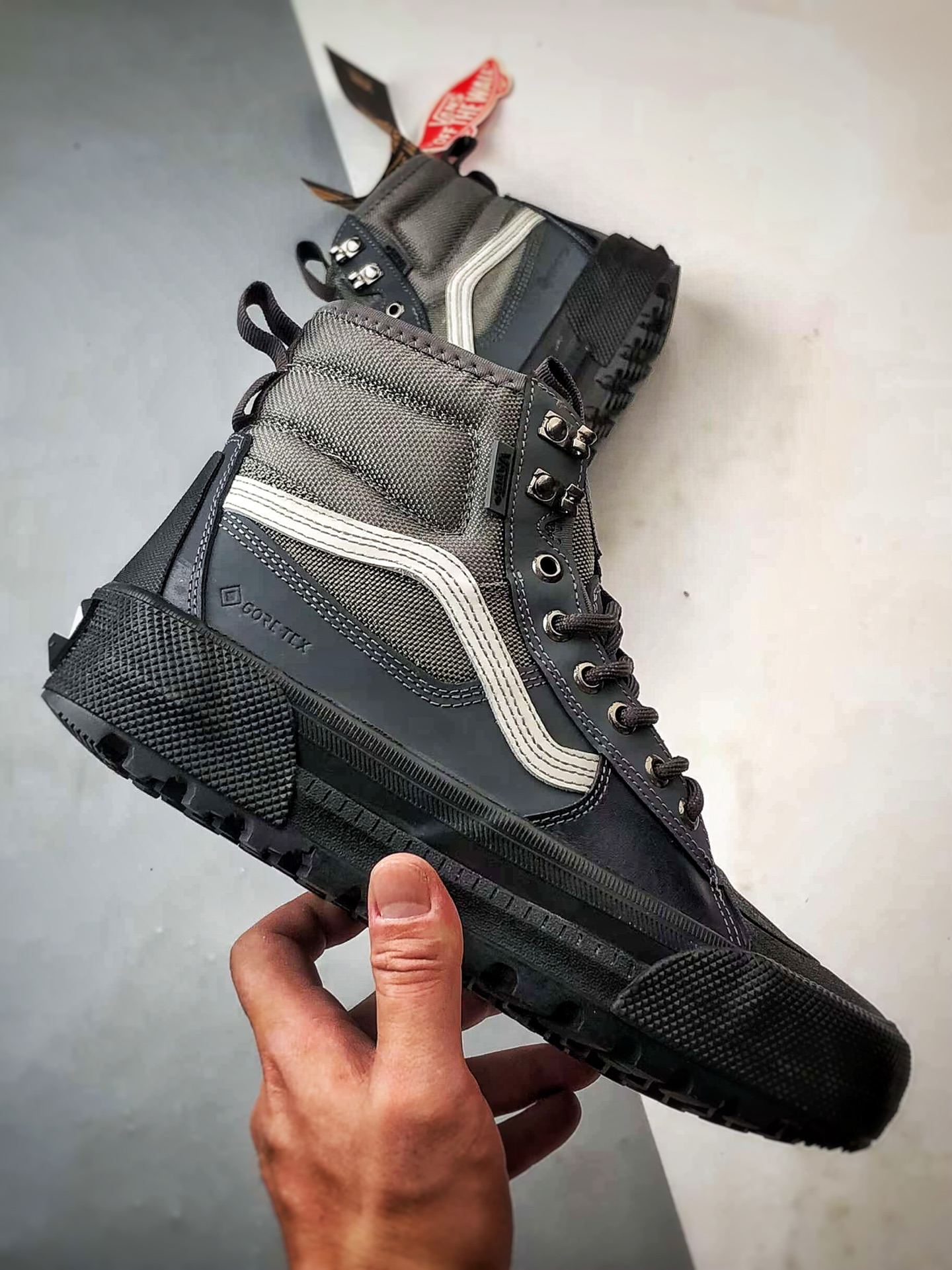 Vans SK8 Gore-Tex Mte-3 黑灰色 万斯官方新品 高帮越野户外靴