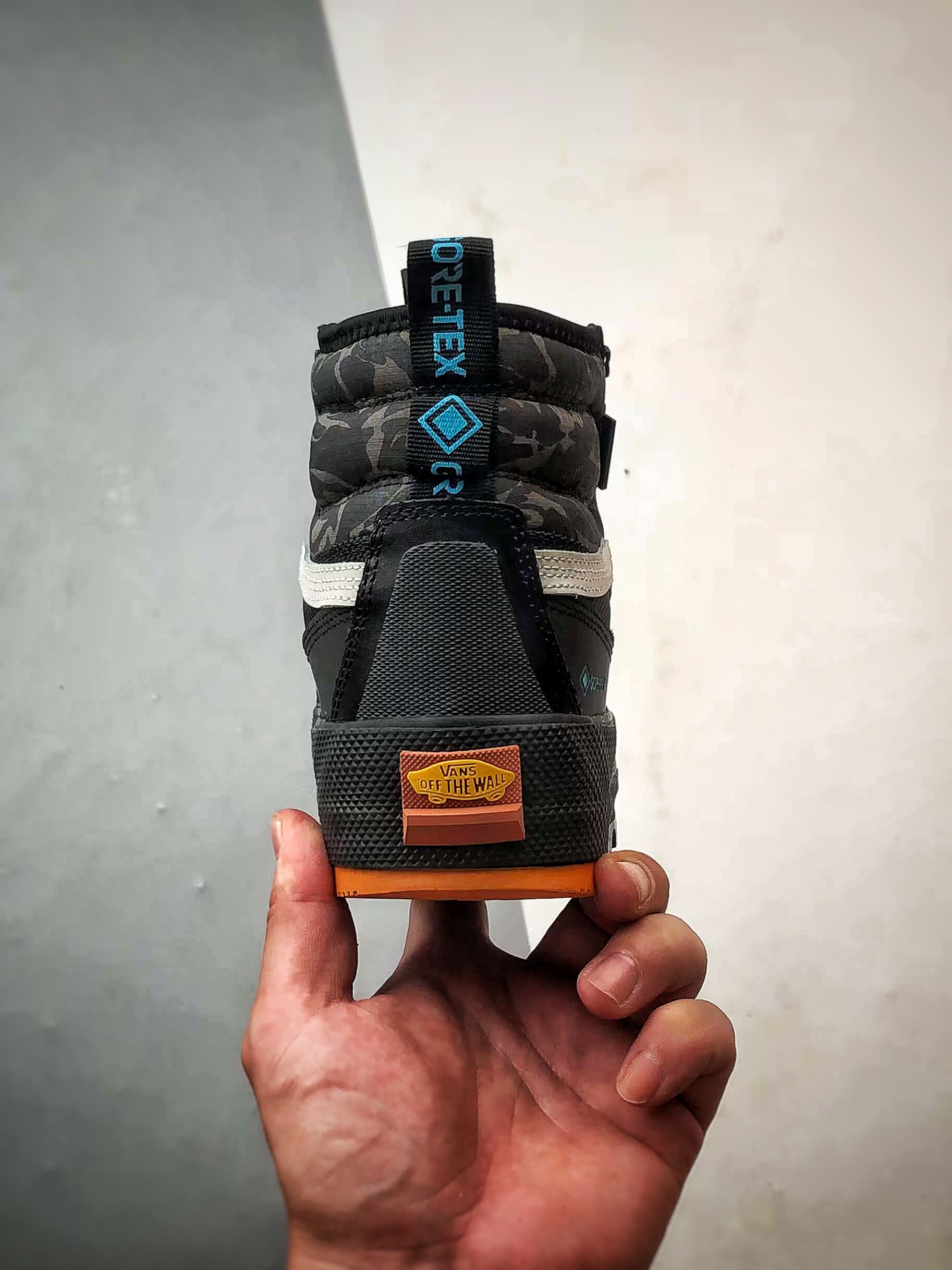 Vans SK8 Gore-Tex Mte-3 黑白蓝 万斯官方新品 高帮越野户外靴