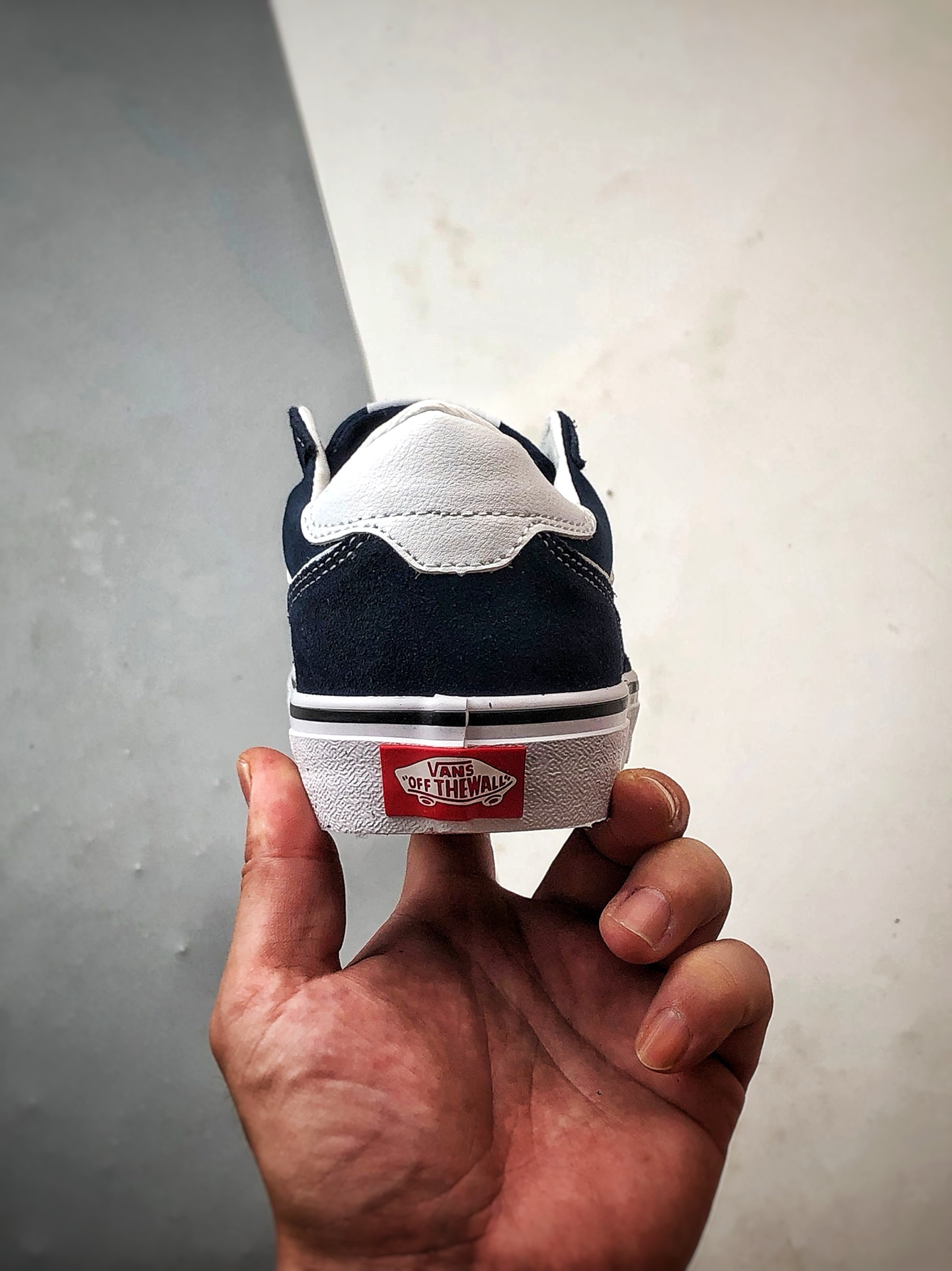Vans Brooklyn LS 蓝色 万斯官方 硫化简约复古板鞋 VN000D7QLKZ