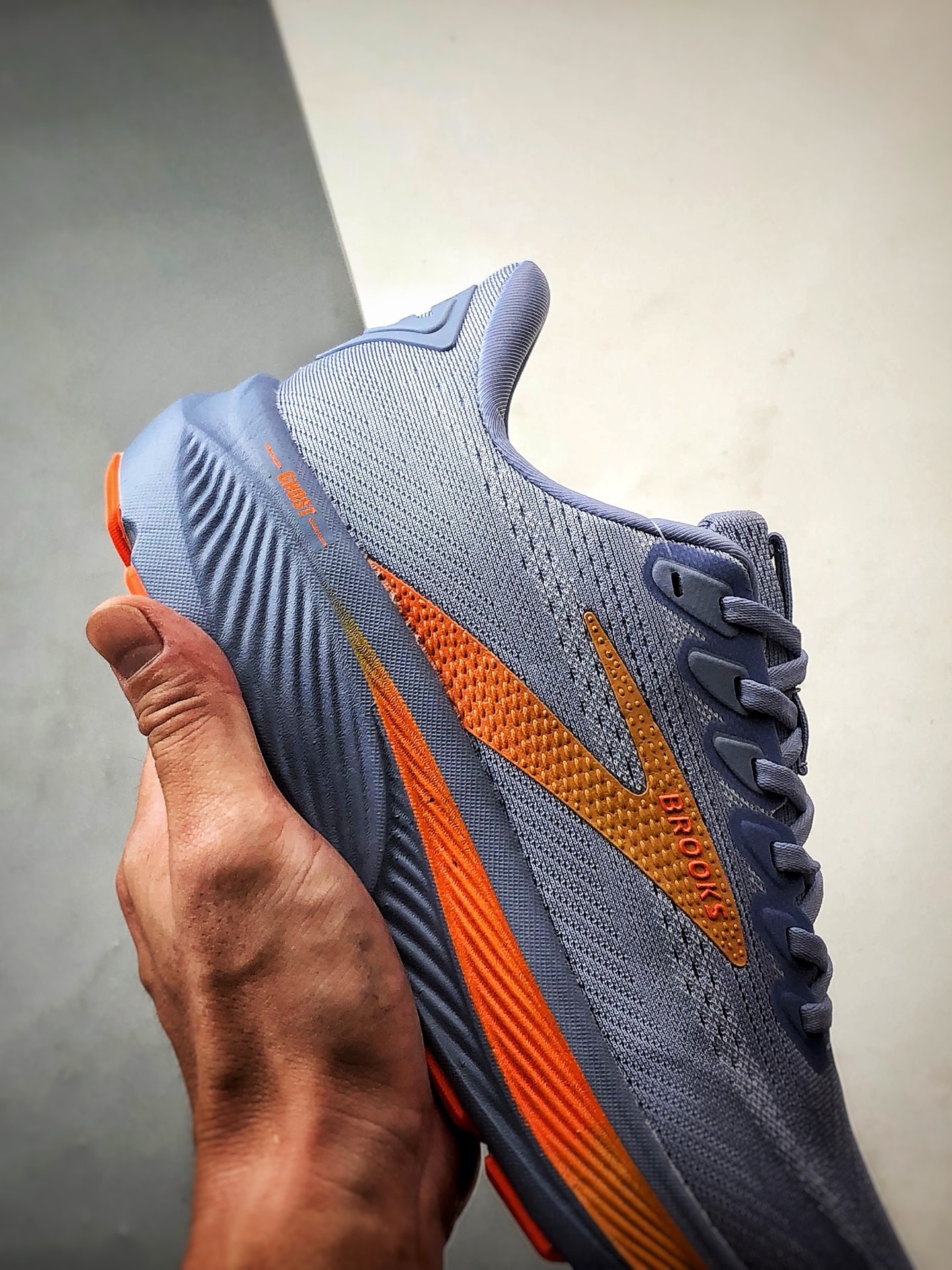 210 Brooks/布鲁克斯 Ghost17 蓝色 幽灵17时尚舒适休闲跑步鞋