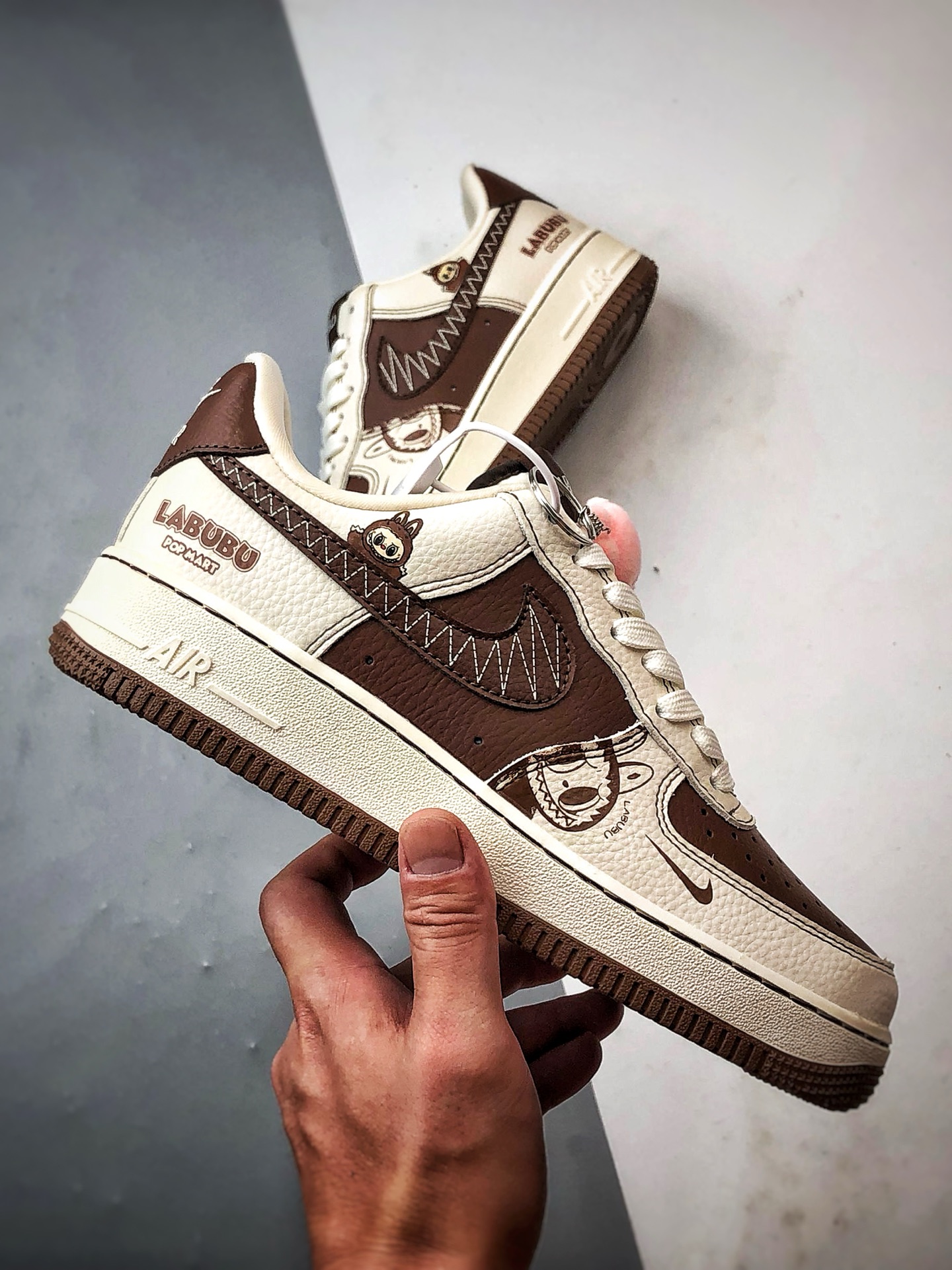 Air Force 1 Low 拉布布米白棕 XL1979-105