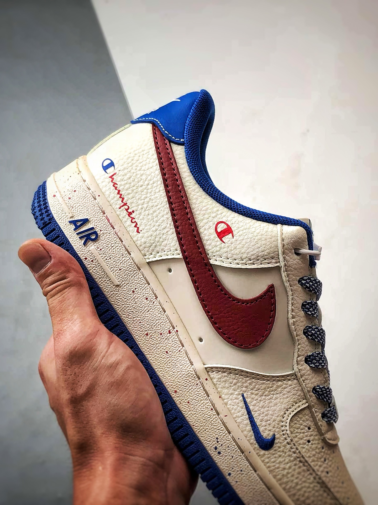 280 Champion x Air Force 1 Low 米蓝红 QW5606-266