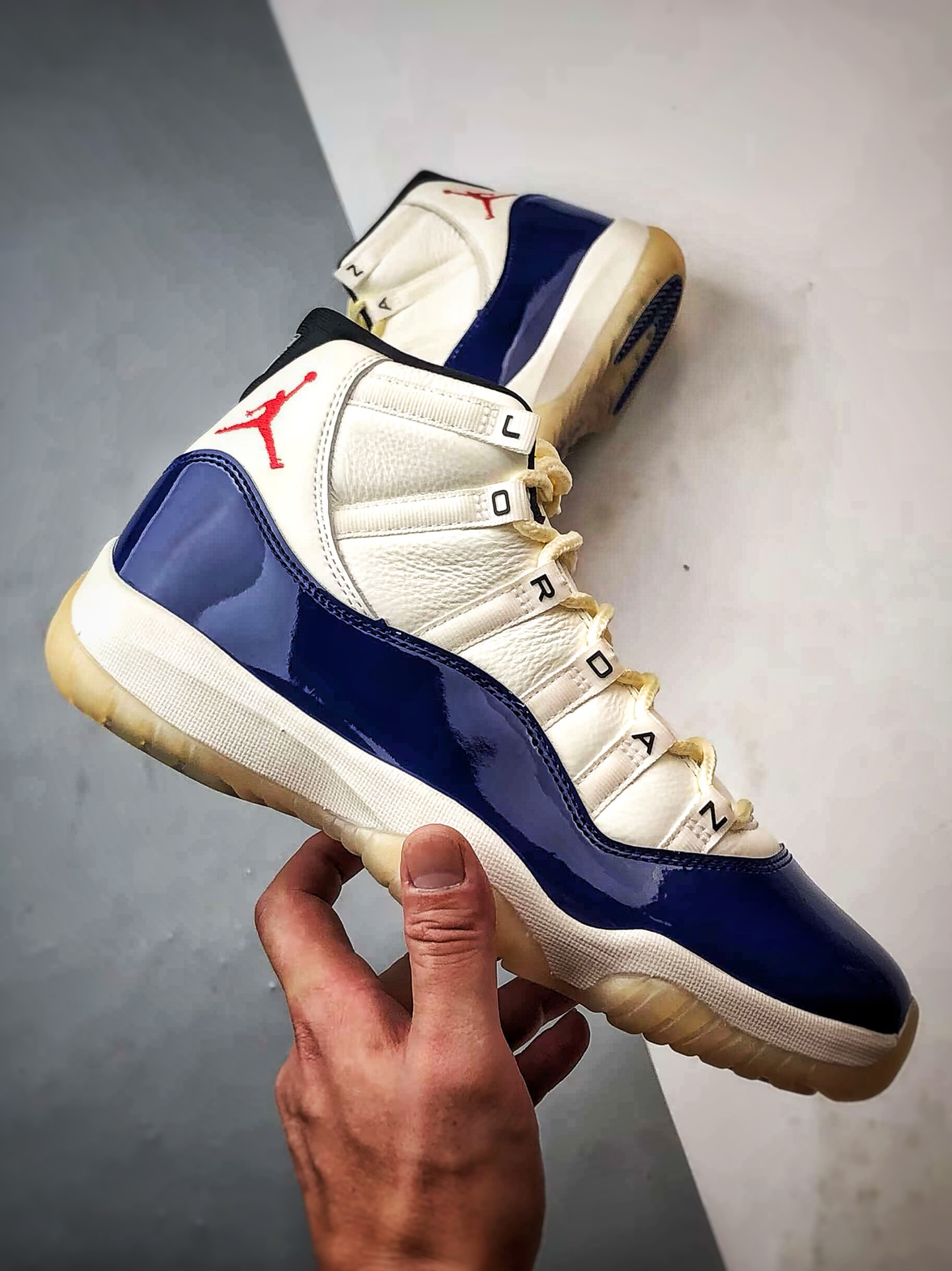 450 Jordan Air Jordan 11”RARE AIR” 做旧蓝色 IH0296-400