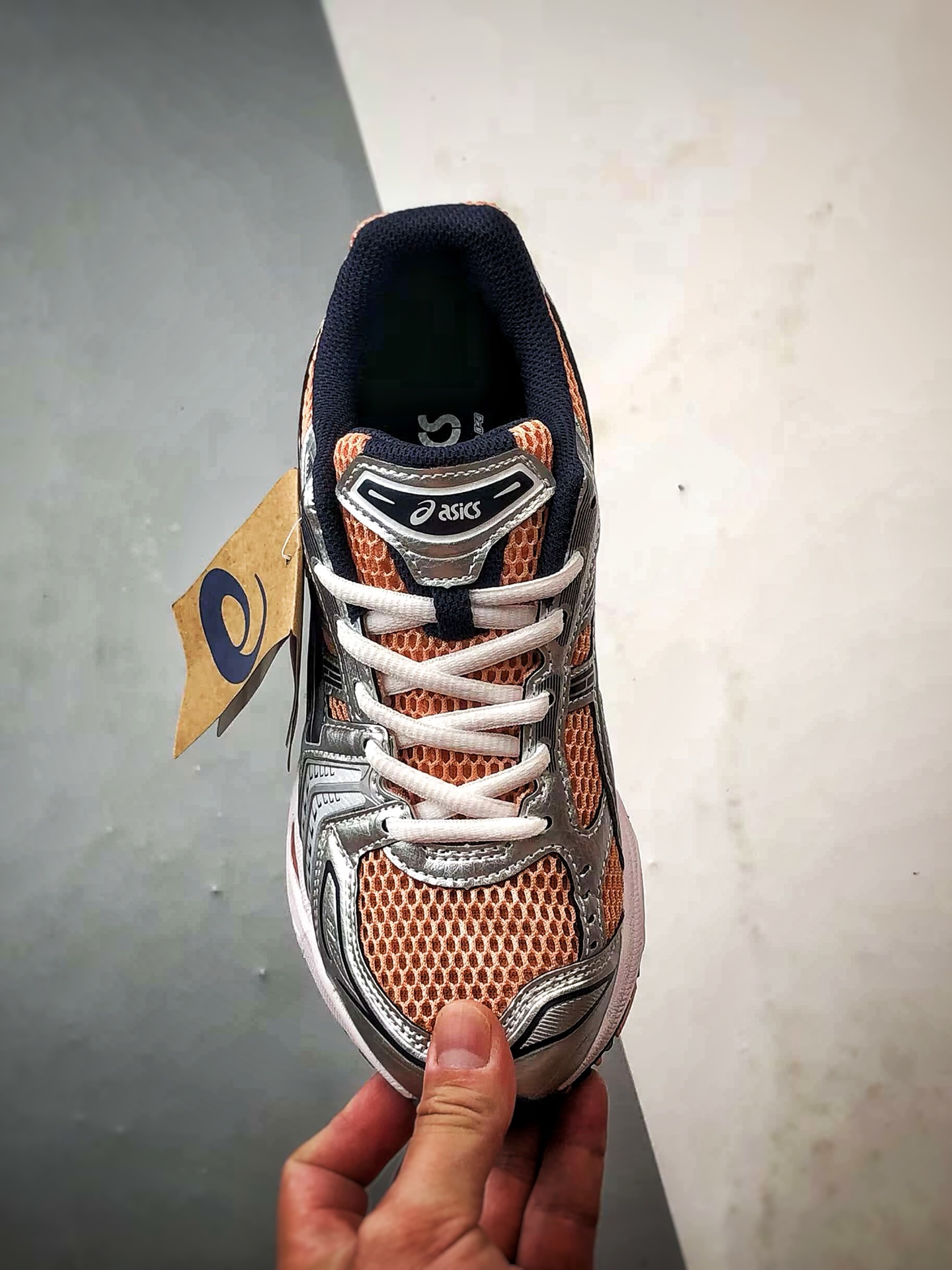 200 Asics Gel-Kayano 14 银橙色 亚瑟士14代 纳米纤维气垫百搭休闲运动慢跑鞋 1203A537-201