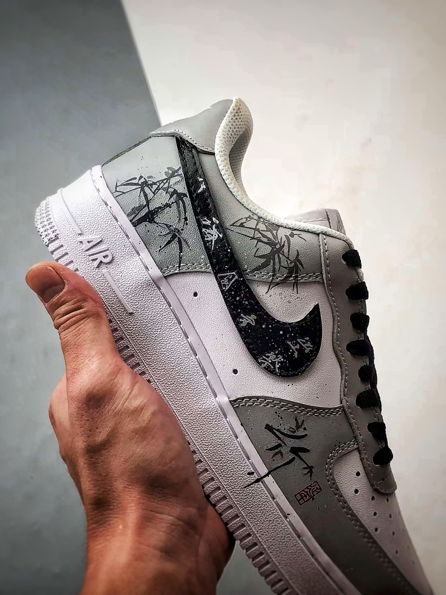 240 Air Force 1 '07 Low 国风灰白黑涂鸦 FD9763-101