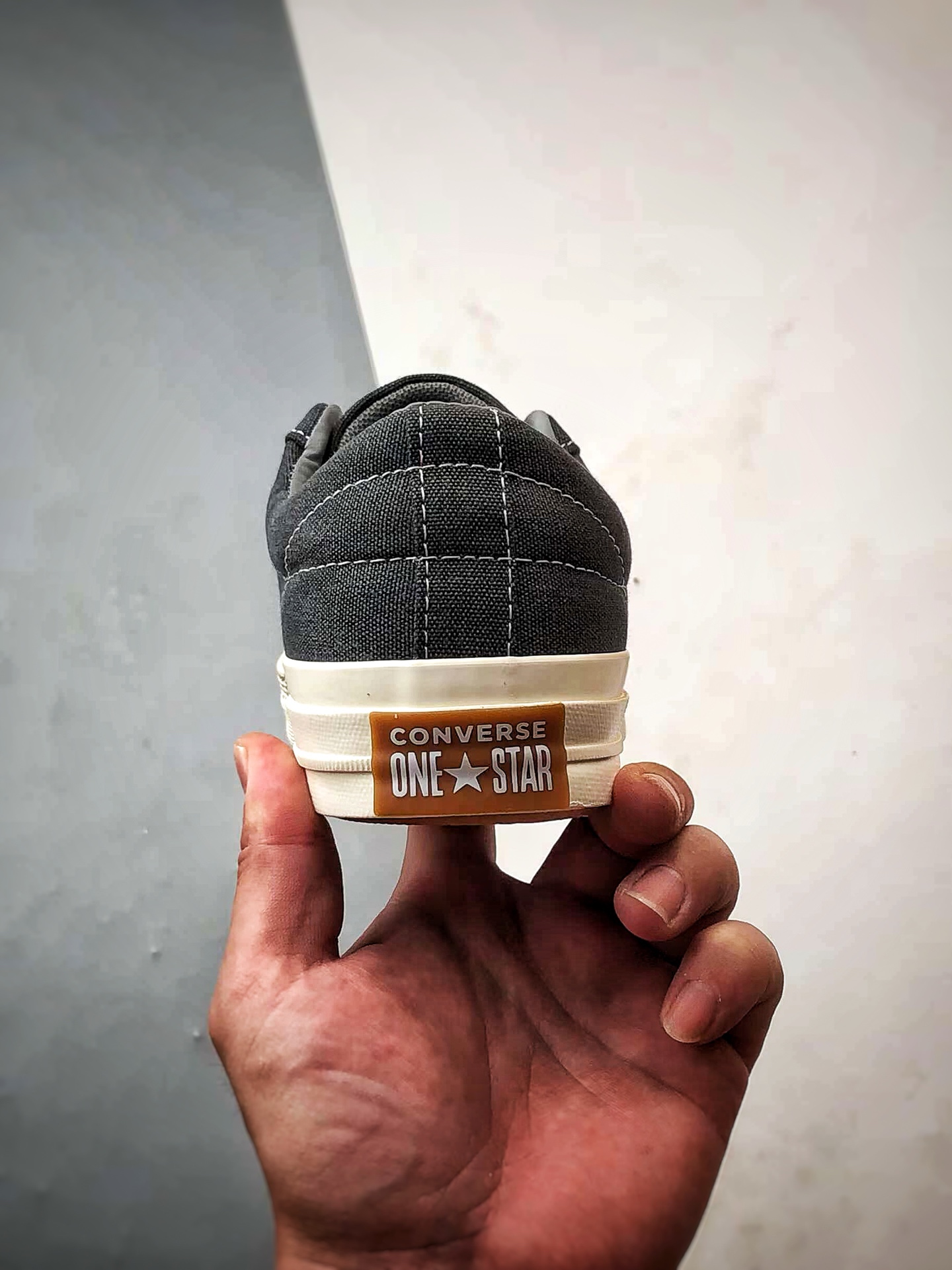 170 Converse One Star 黑灰 匡威木村一星复古休闲滑板鞋 164360C