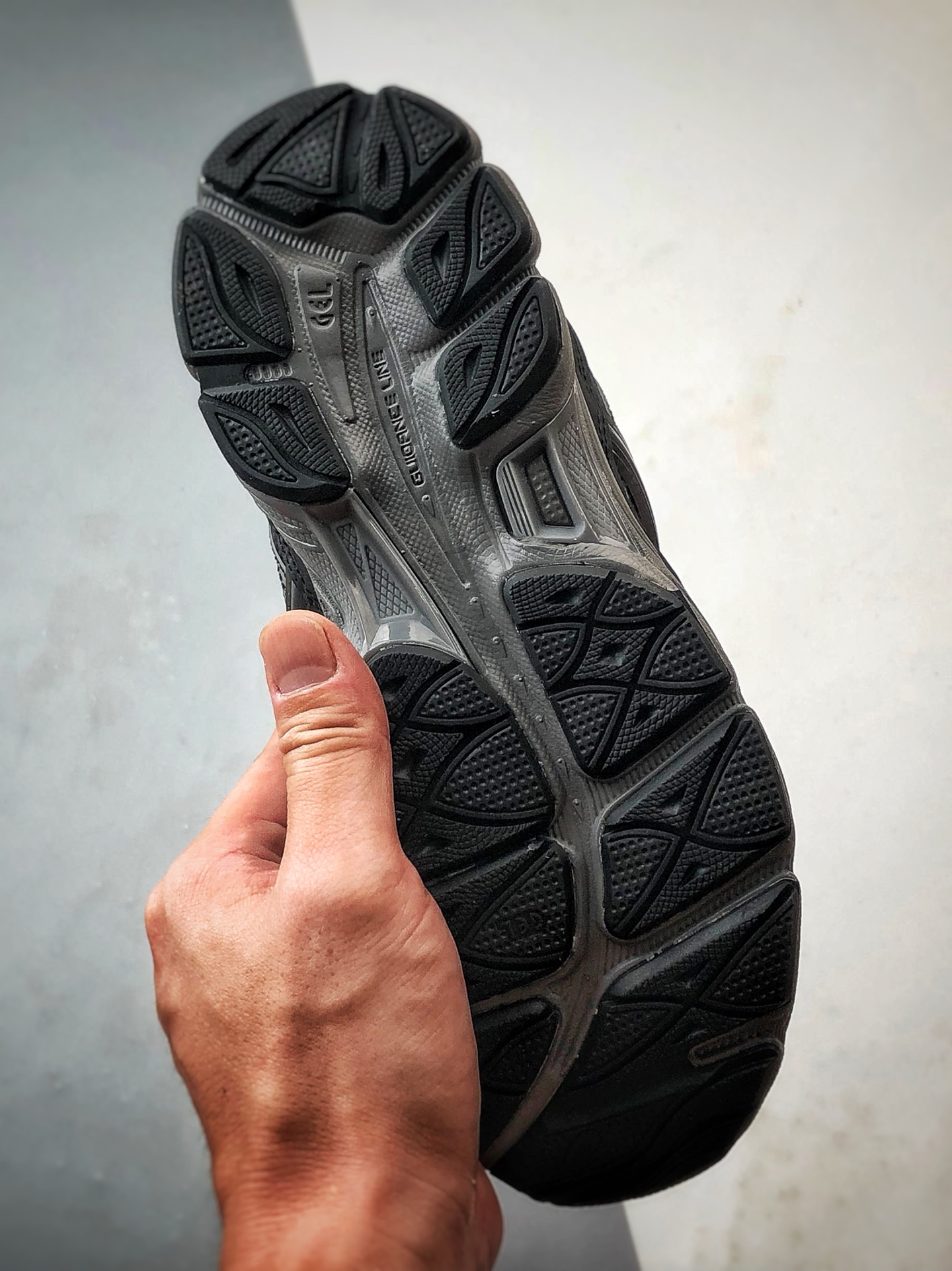 220 Asics Gel-N 复古单品 黑灰色 亚瑟士新款厚底街头运动休闲鞋 1203A558-001