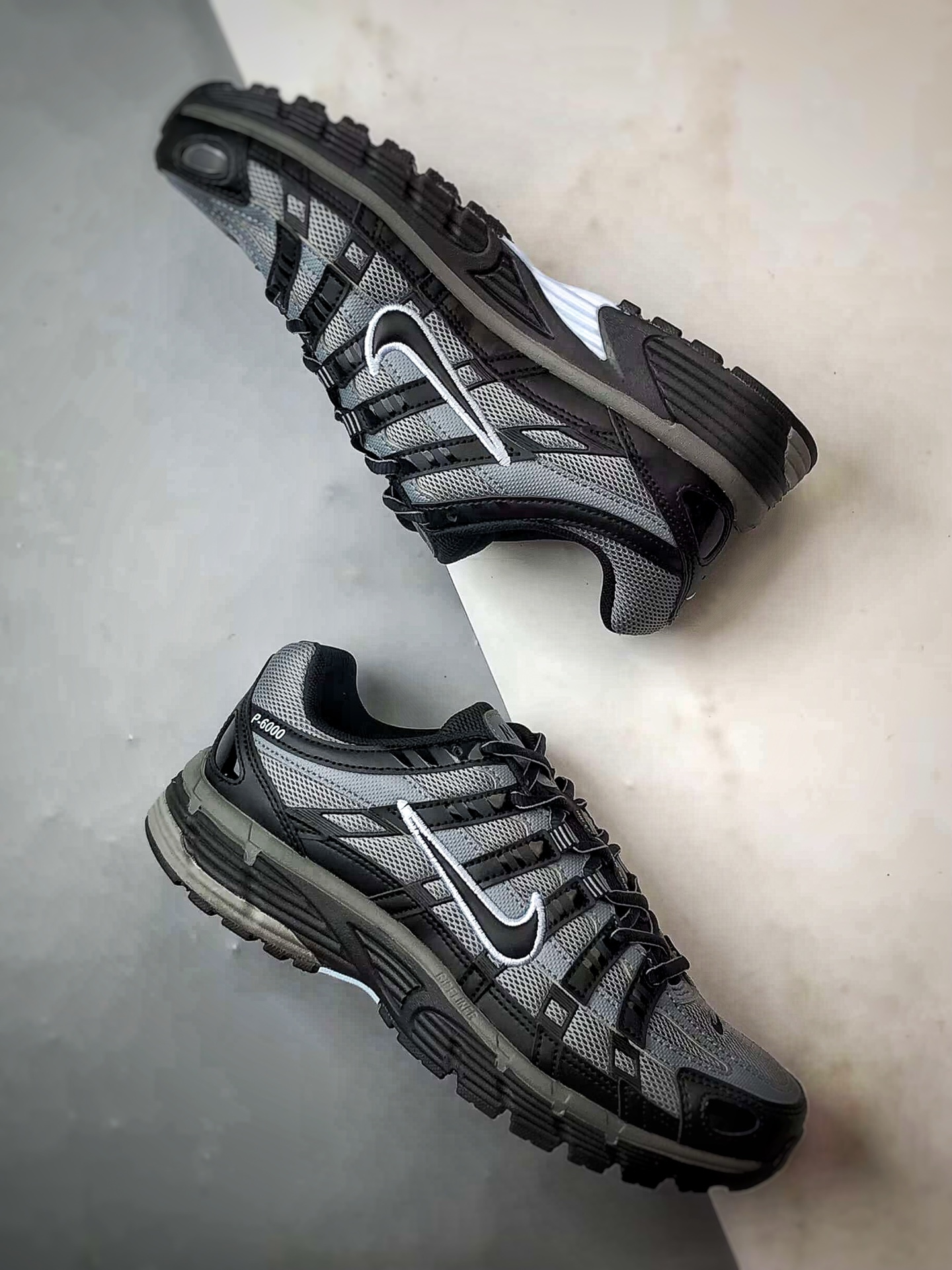 210 NK P-6000 追梦太空 黑灰 原装订单 外围平台专供 复古科技个性老爹鞋P-6000 IF6199-003