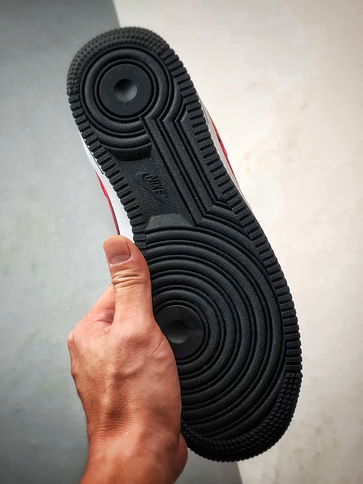 280 Gucci x Air Force 1 Low 黑红紫尾 AH8462-001