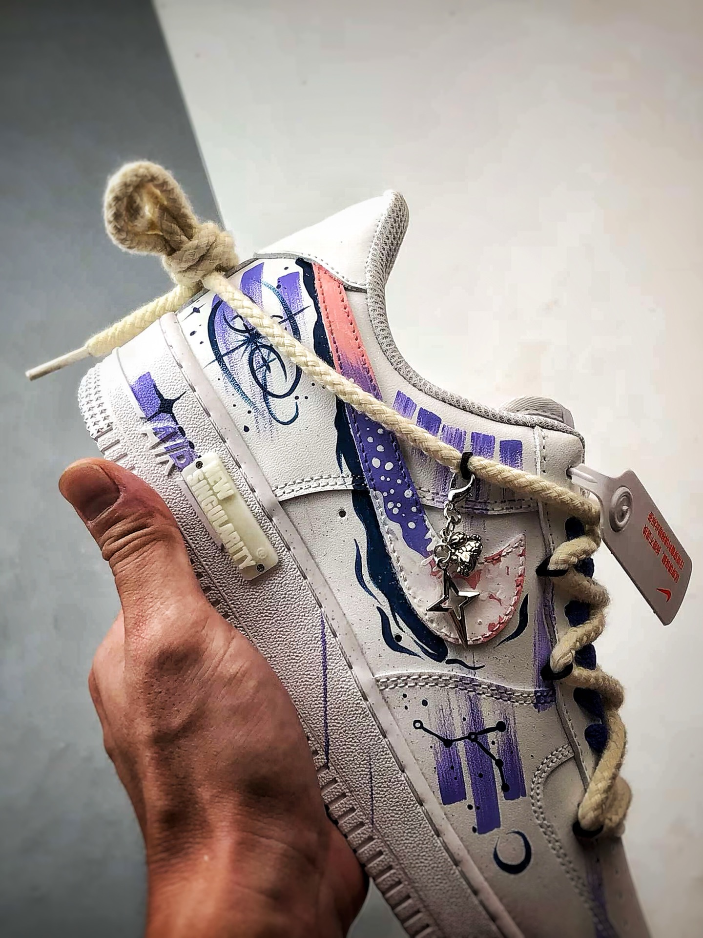 280 Air Force 1 '07 Low 巨蟹座解构 十二星座手绘涂鸦系列 空军一号定制板鞋 622-722