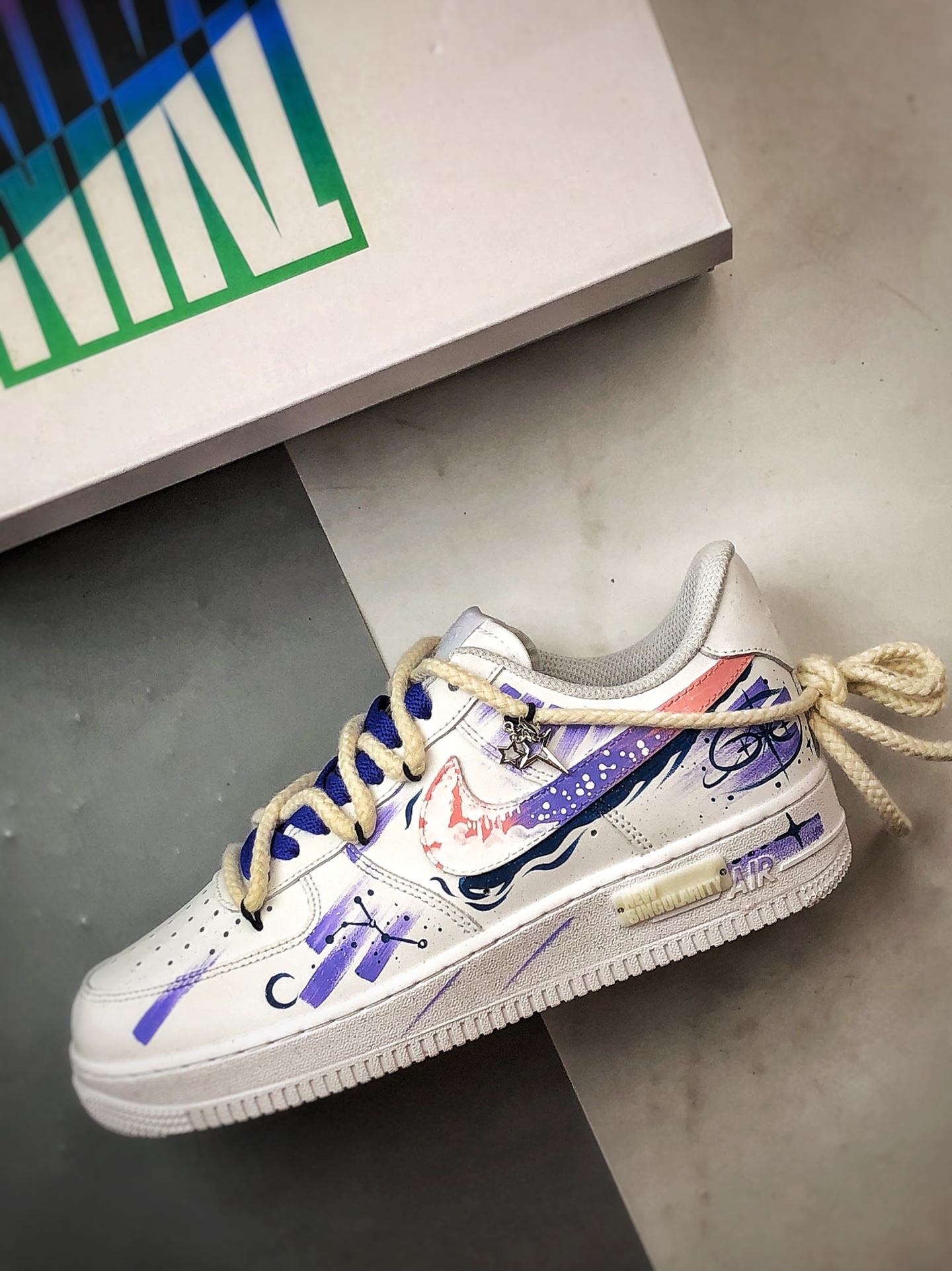 280 Air Force 1 '07 Low 巨蟹座解构 十二星座手绘涂鸦系列 空军一号定制板鞋 622-722