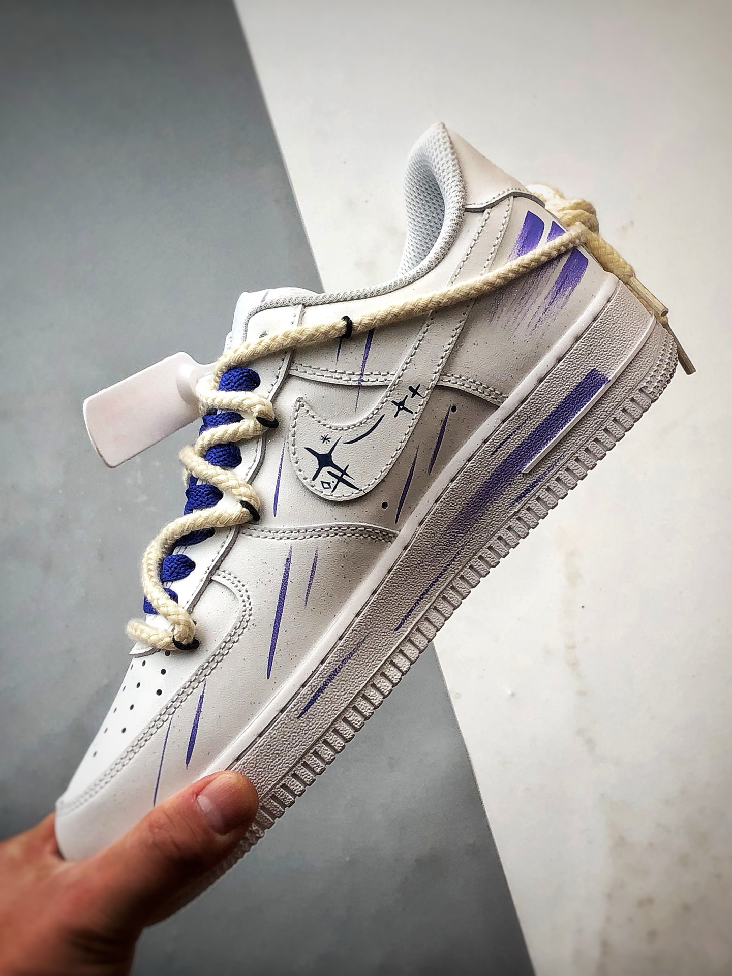 280 Air Force 1 '07 Low 巨蟹座解构 十二星座手绘涂鸦系列 空军一号定制板鞋 622-722