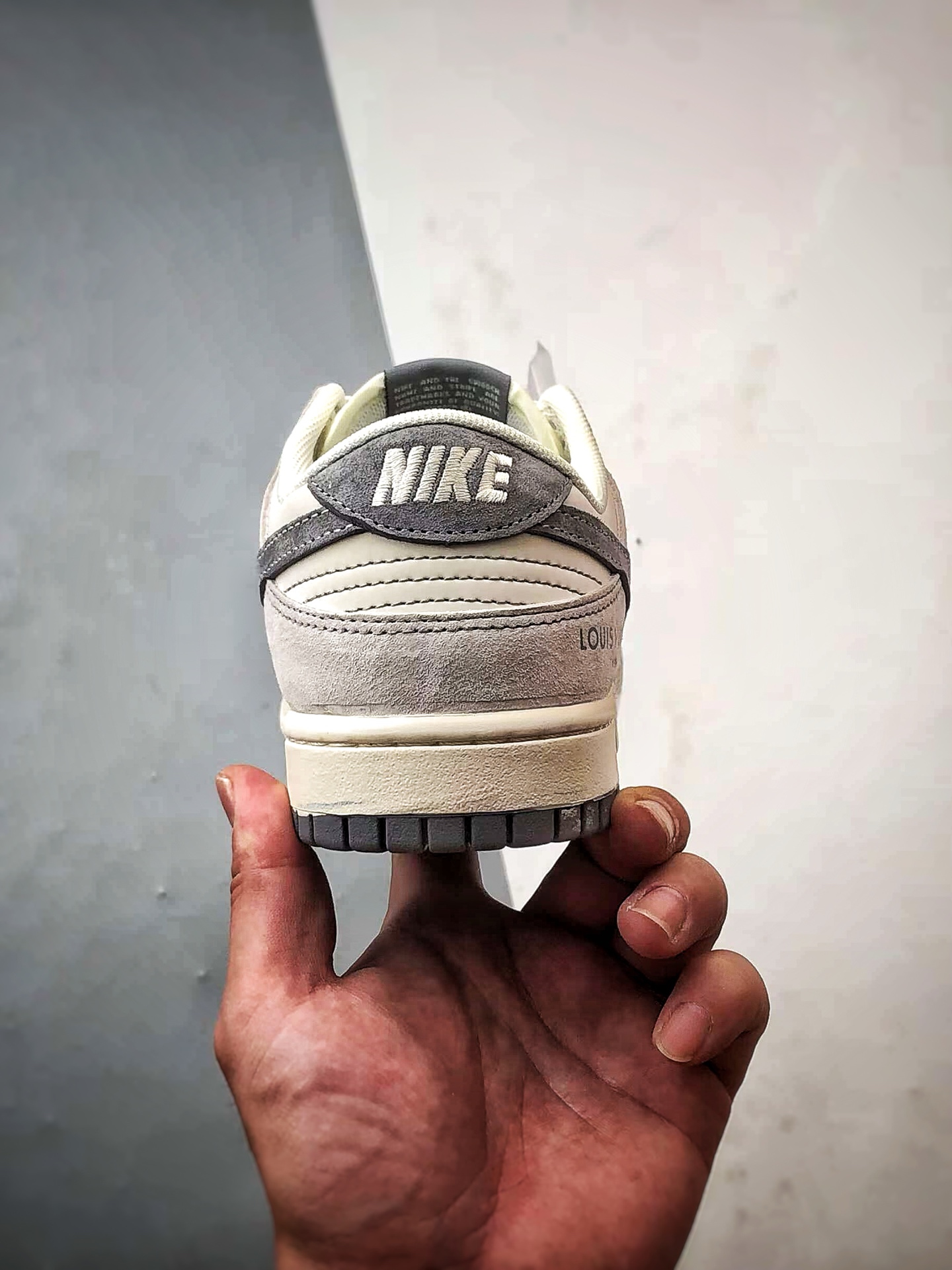290 NK Dunk Low Retro ”DIY高端定制” LV印花米白灰 低帮休闲运动板鞋 CX5050-Y02