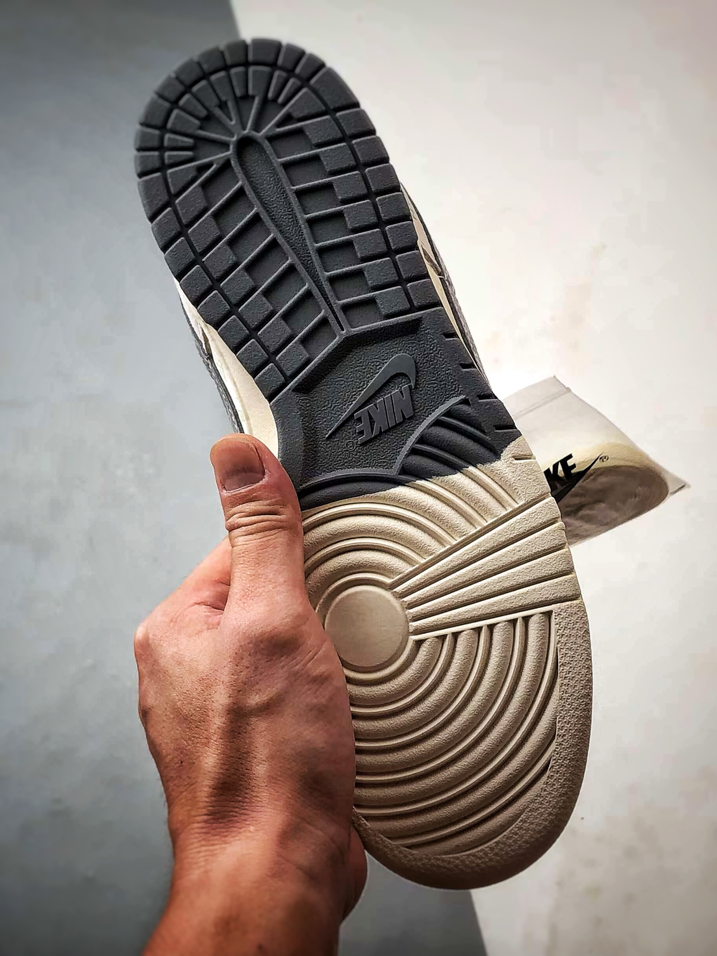 290 NK Dunk Low Retro ”DIY高端定制” LV印花米白灰 低帮休闲运动板鞋 CX5050-Y02