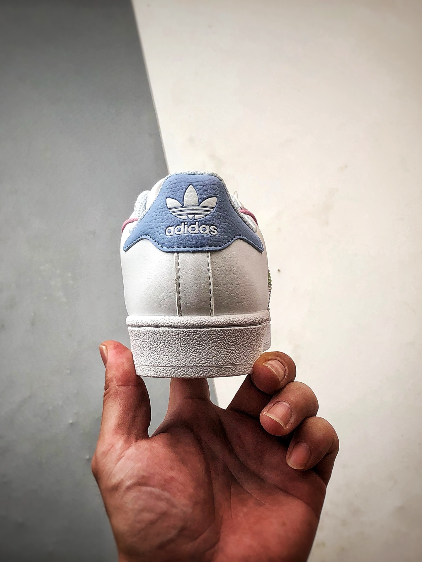 200 AD Originals Superstar 2 白蓝解构贝壳头 JR1332