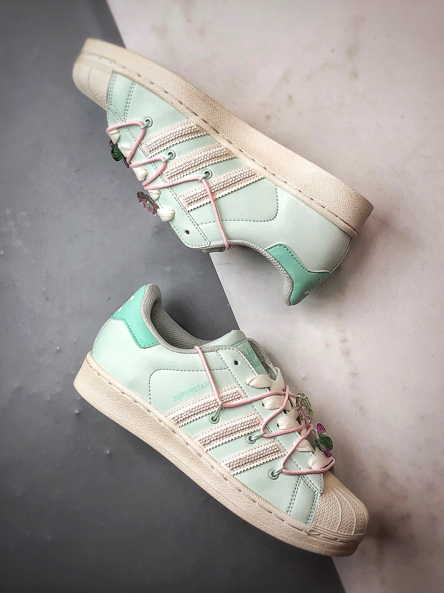 200 AD Originals Superstar 2 薄荷绿解构贝壳头 JR1333