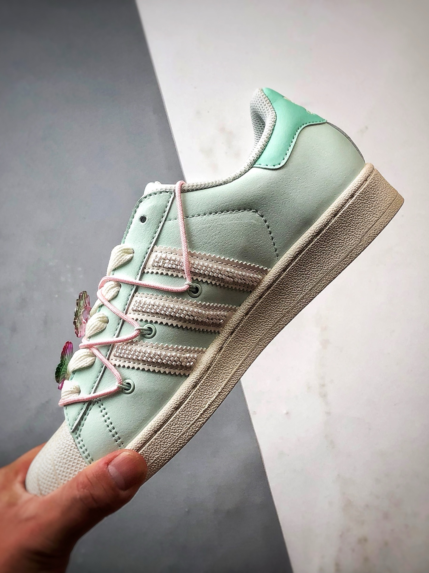 200 AD Originals Superstar 2 薄荷绿解构贝壳头 JR1333