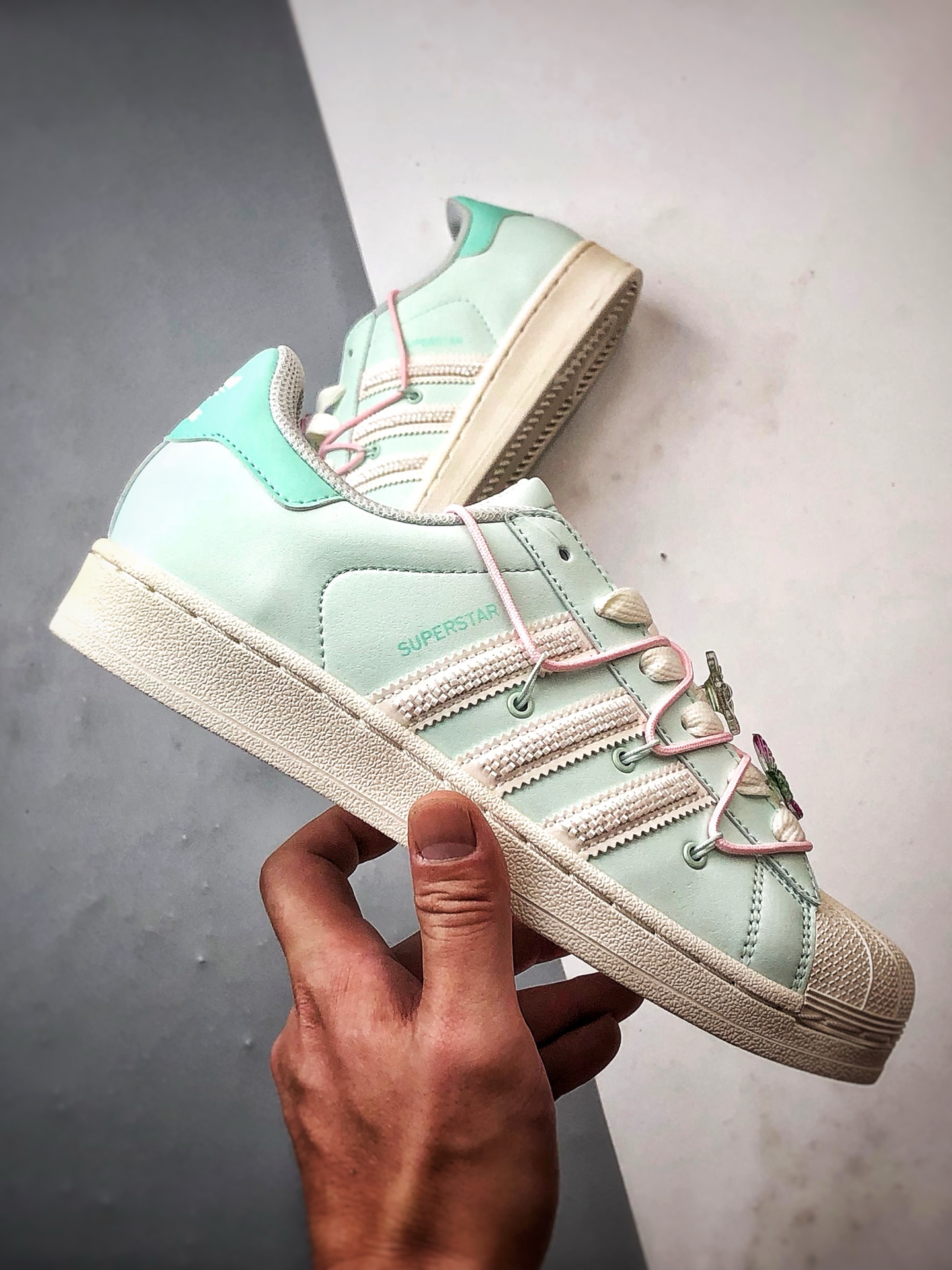 200 AD Originals Superstar 2 薄荷绿解构贝壳头 JR1333