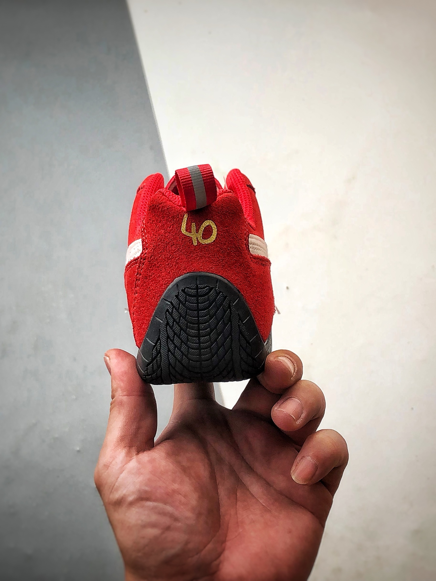 180 Blcg x Puma Speedcet 红白 巴黎联名彪马低帮复古运动休闲赛车跑鞋 406519-02