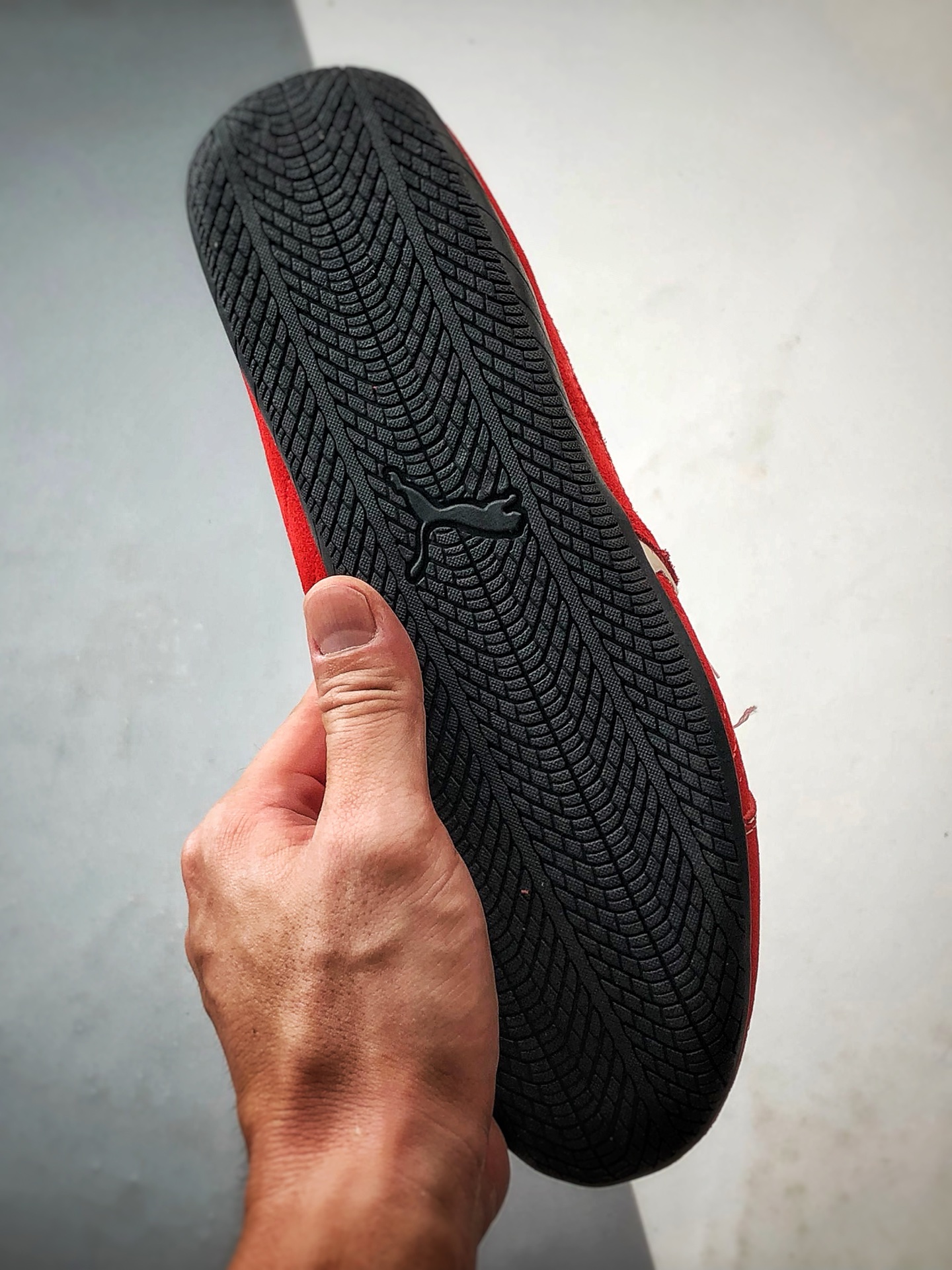 180 Blcg x Puma Speedcet 红白 巴黎联名彪马低帮复古运动休闲赛车跑鞋 406519-02