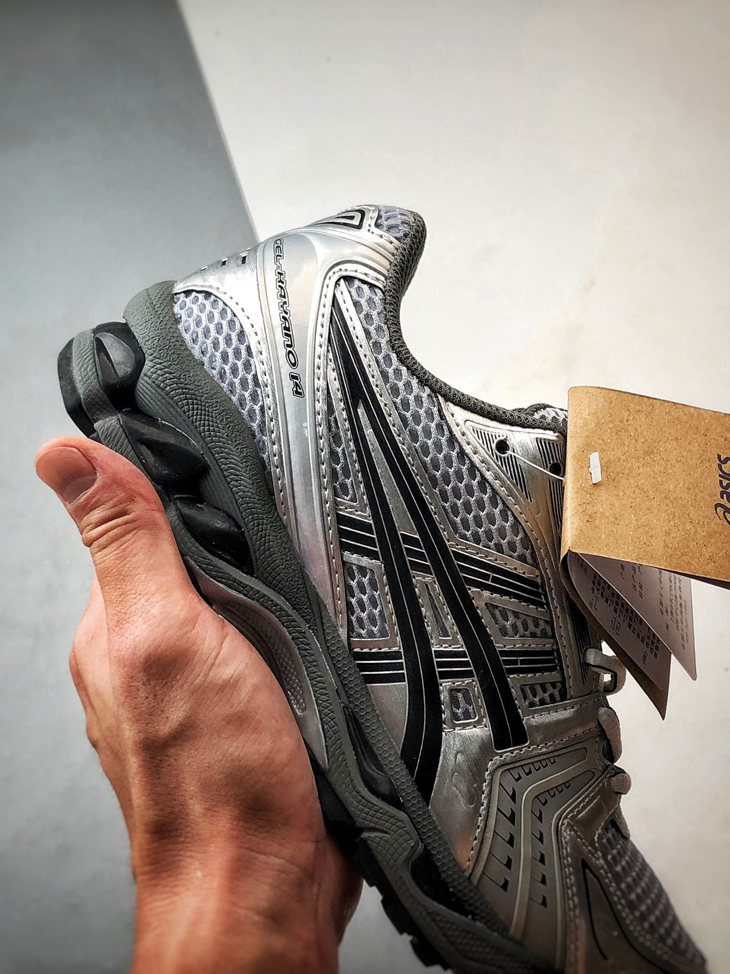 200 Asics Gel-Kayano 14 银黑 亚瑟士14代 纳米纤维气垫百搭休闲运动慢跑鞋 1203A706-020-Chinese UA Cheap High Quatity Brand Clothes Bags handbags Sneakers wholesale wholesaler seller from China Factory suppliers Fashion Clothing Shoes best Quality Beautiful Price 200 Asics Gel-Kayano 14 银黑 亚瑟士14代 纳米纤维气垫百搭休闲运动慢跑鞋 1203A706-020