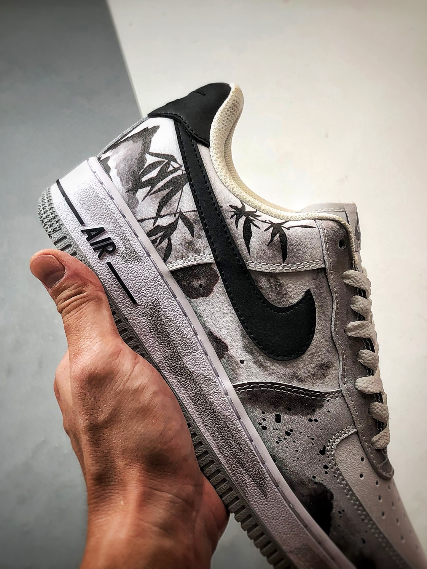 260 Air Force 1 '07 Low 灰白黑山水涂鸦 FJ4146-100