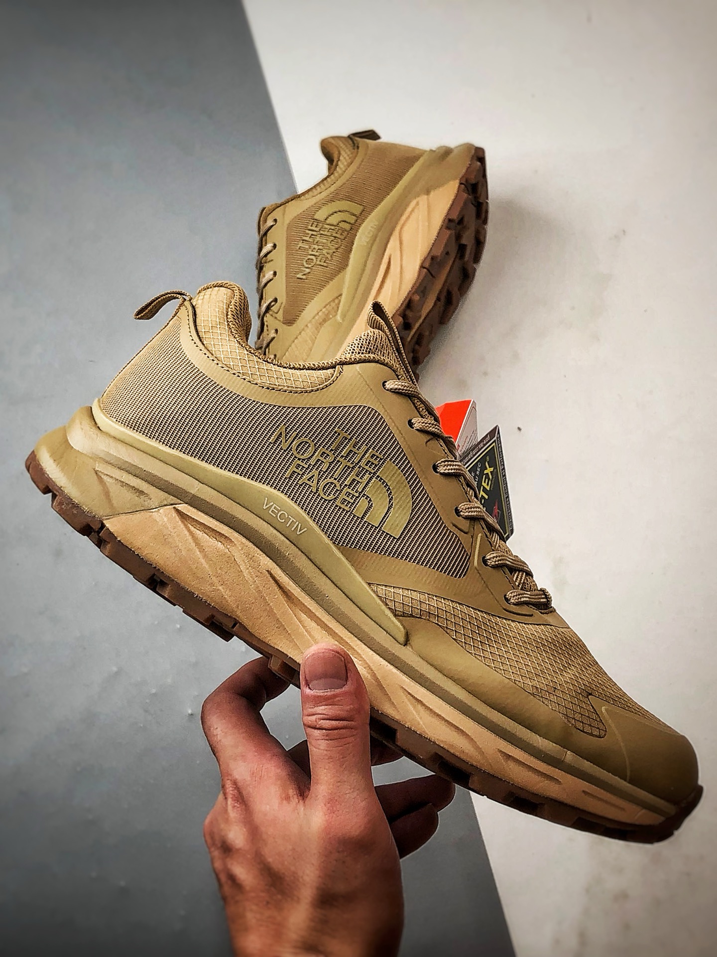 260 北面The North Face 棕色 乐斯菲斯户外运动登山越野徒步鞋