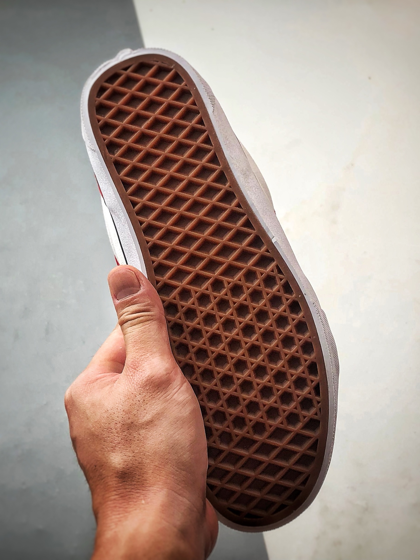 140 Vans Chukka Push 白红 官方新款 防滑低帮休闲滑板鞋