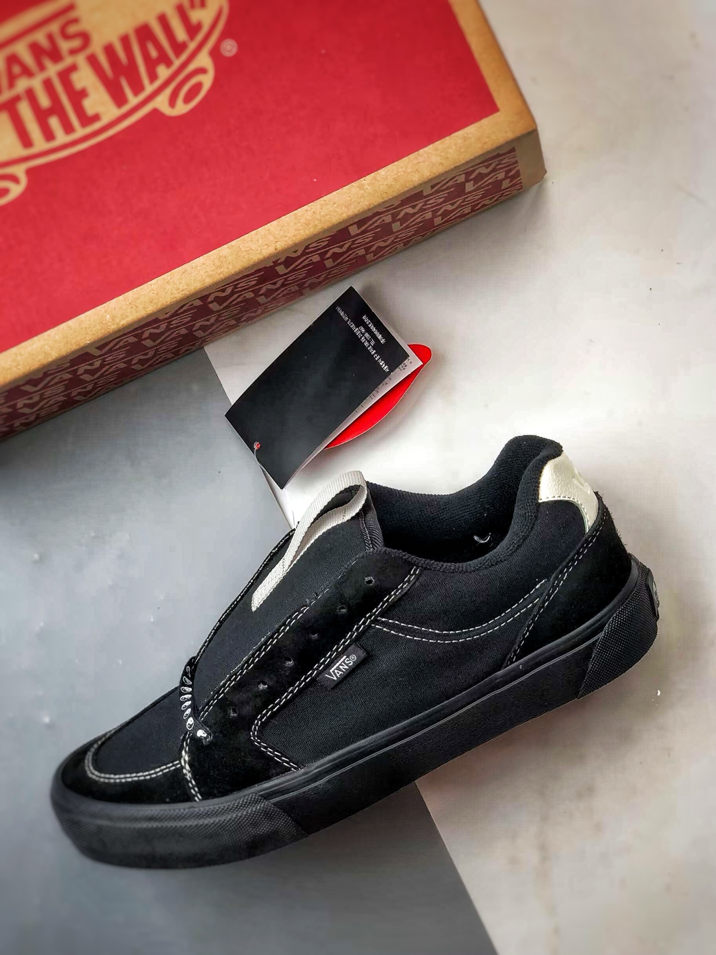 Vans Chukka Push 黑武士 官方新款 舒适防滑低帮休闲板鞋