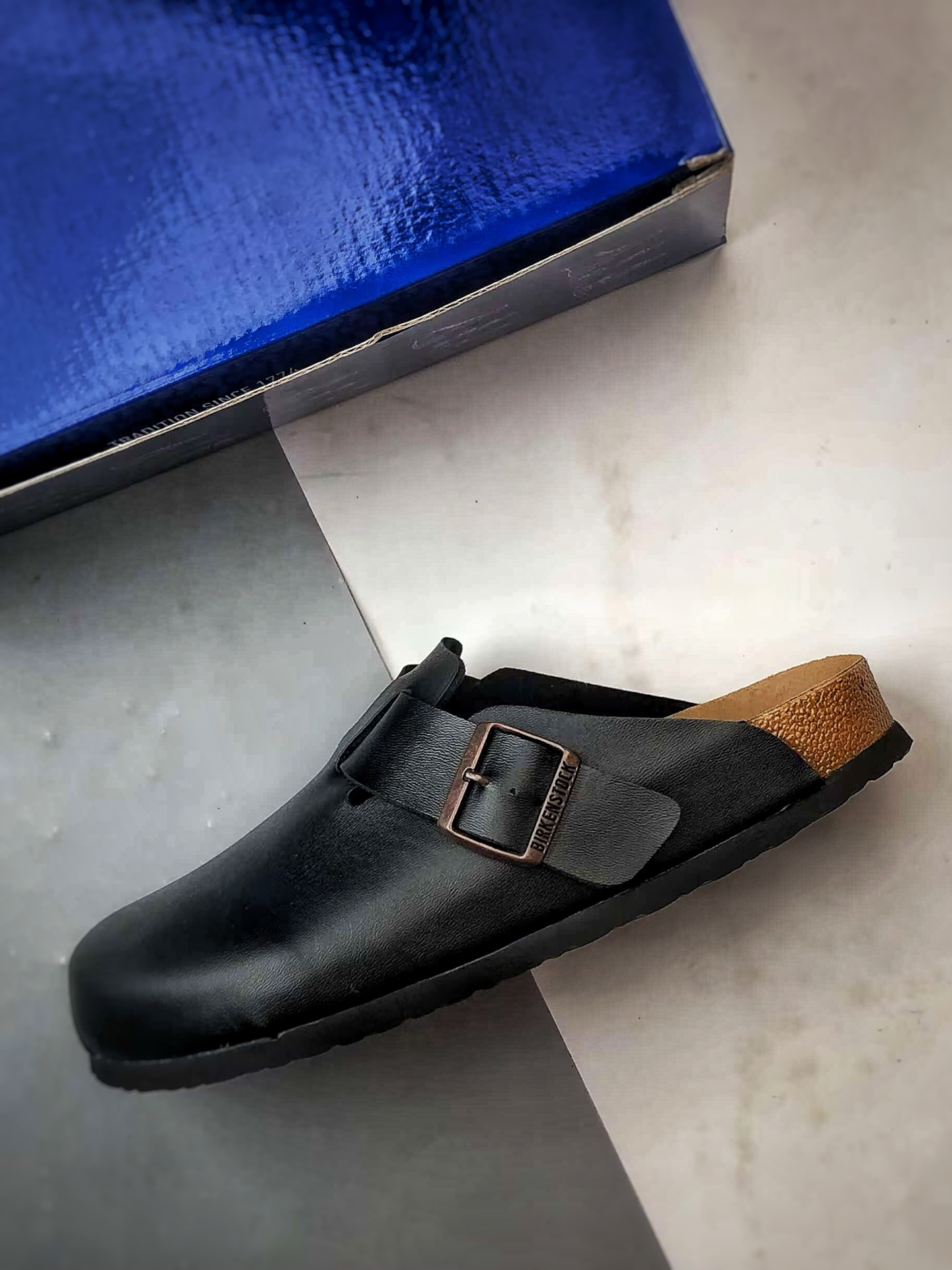 180 Birkenstock Boston 黑色 勃肯宽版休闲舒适搭扣包头拖鞋-Chinese UA Cheap High Quatity Brand Clothes Bags handbags Sneakers wholesale wholesaler seller from China Factory suppliers Fashion Clothing Shoes best Quality Beautiful Price 180 Birkenstock Boston 黑色 勃肯宽版休闲舒适搭扣包头拖鞋