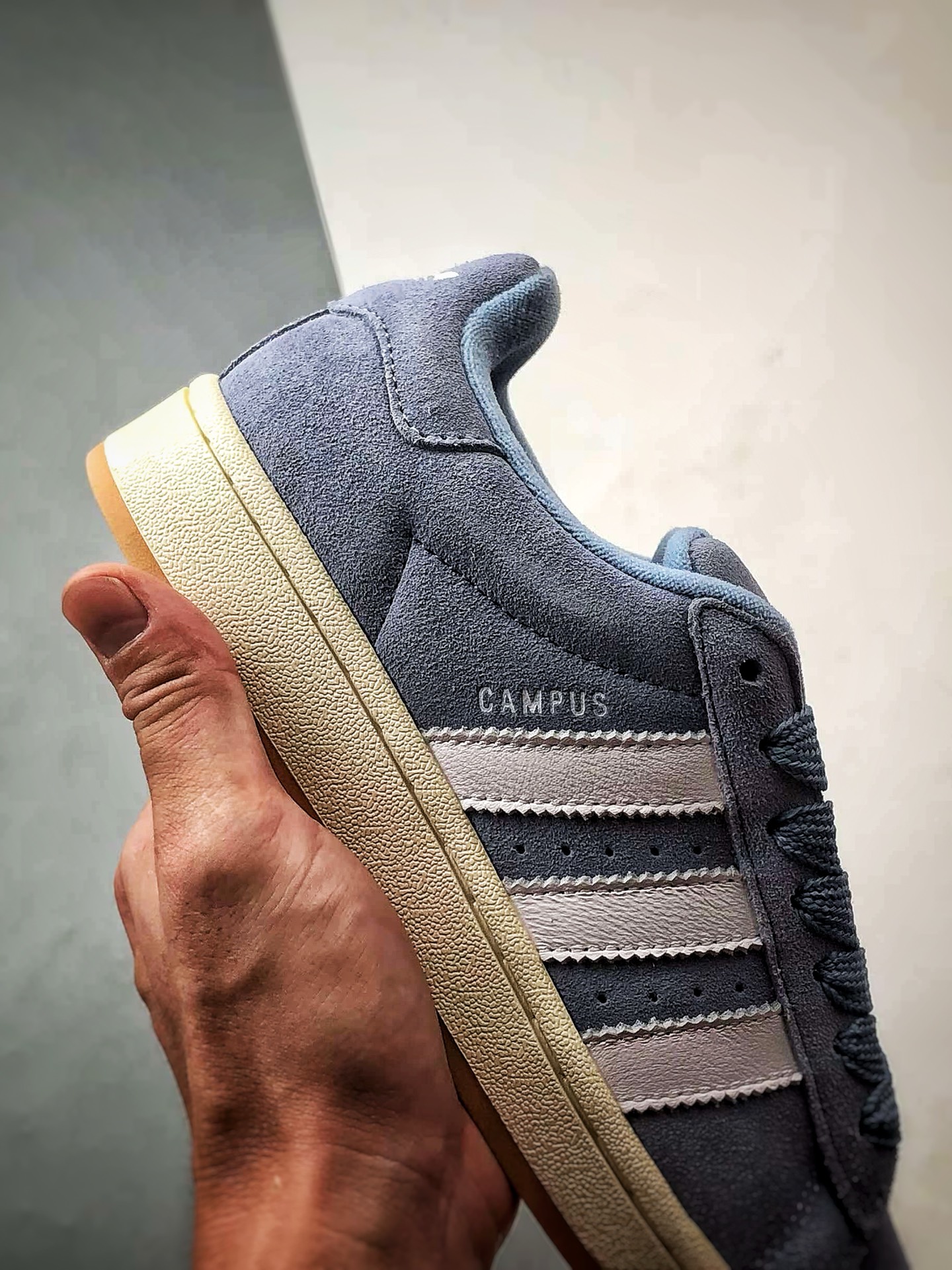 160 AD Originals Campus 00s 蓝白色 复古潮流休闲面包鞋 JQ8346